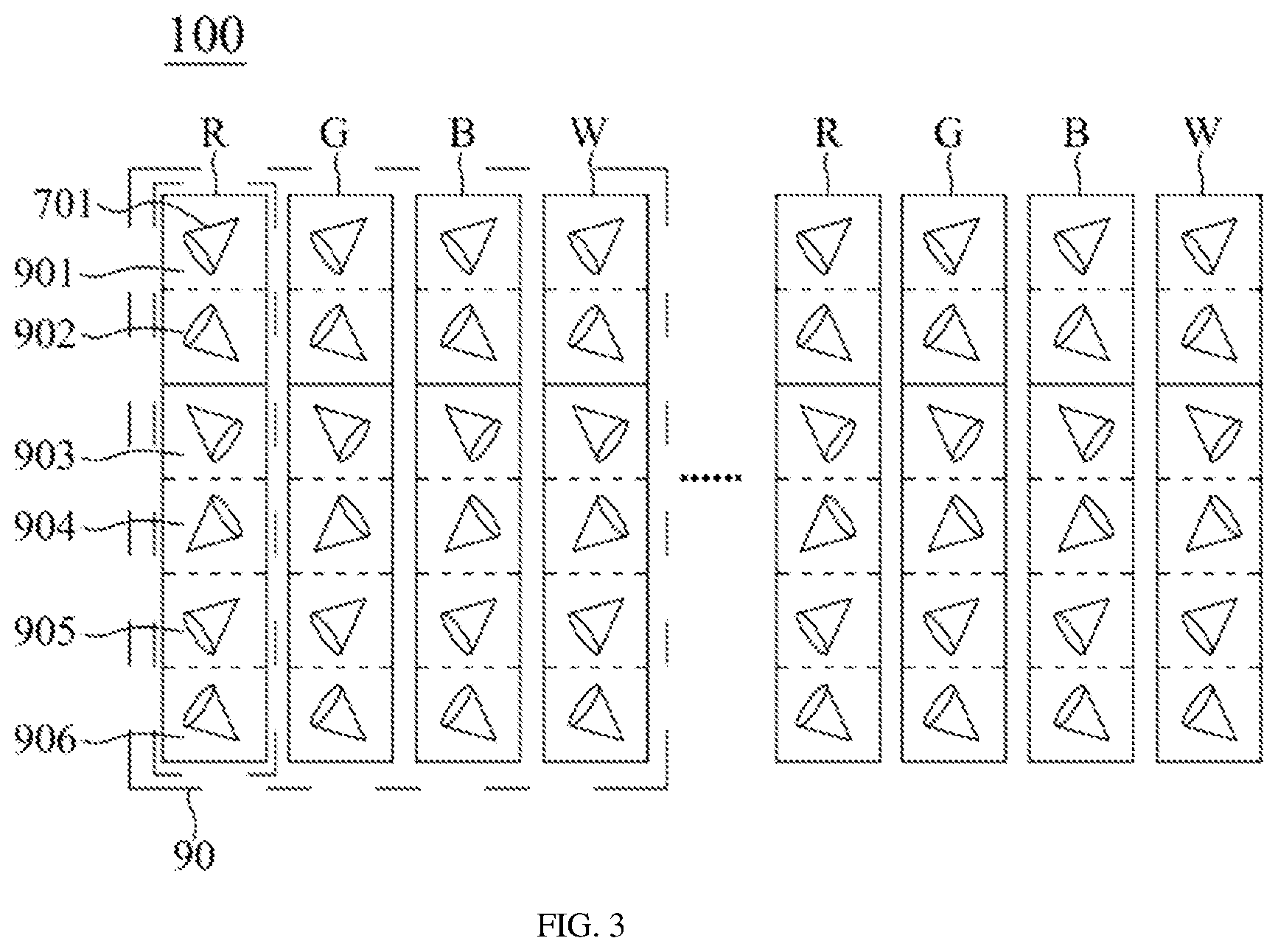 Patent US12353095 Figure 3 – Display panel