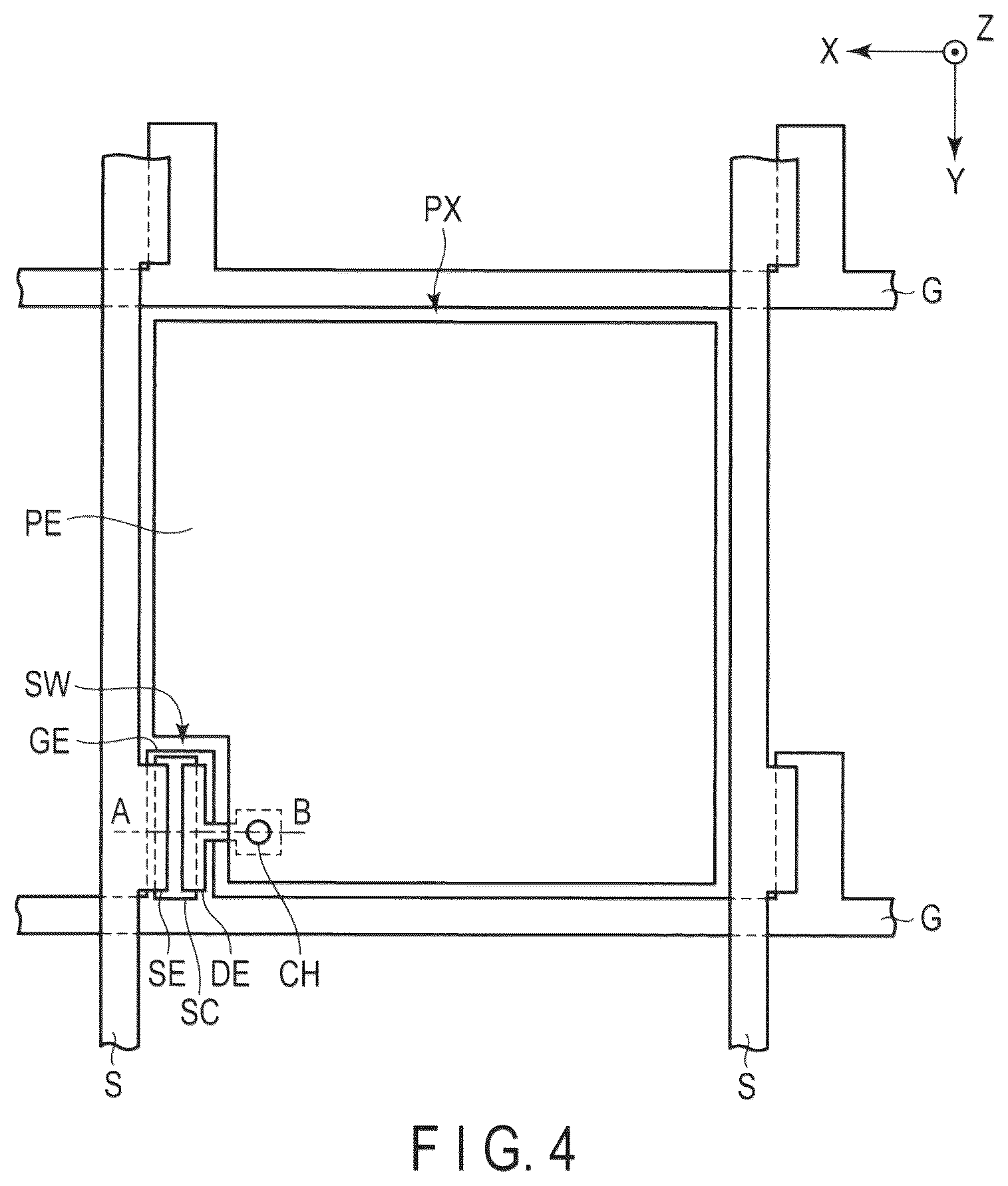 Patent US12353099 Figure 4 – Display device