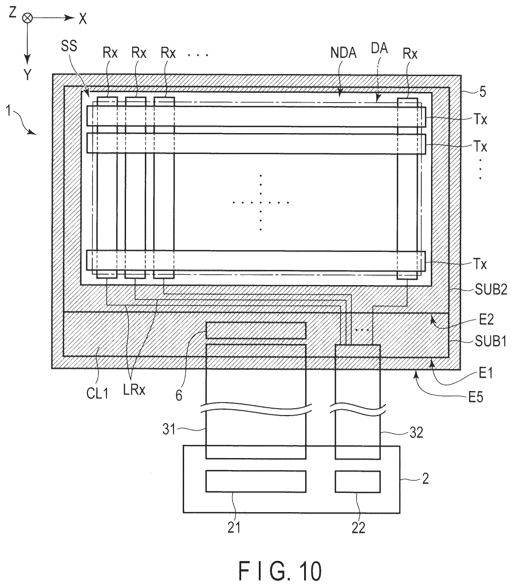Patent US12353099 Figure 10 – Display device