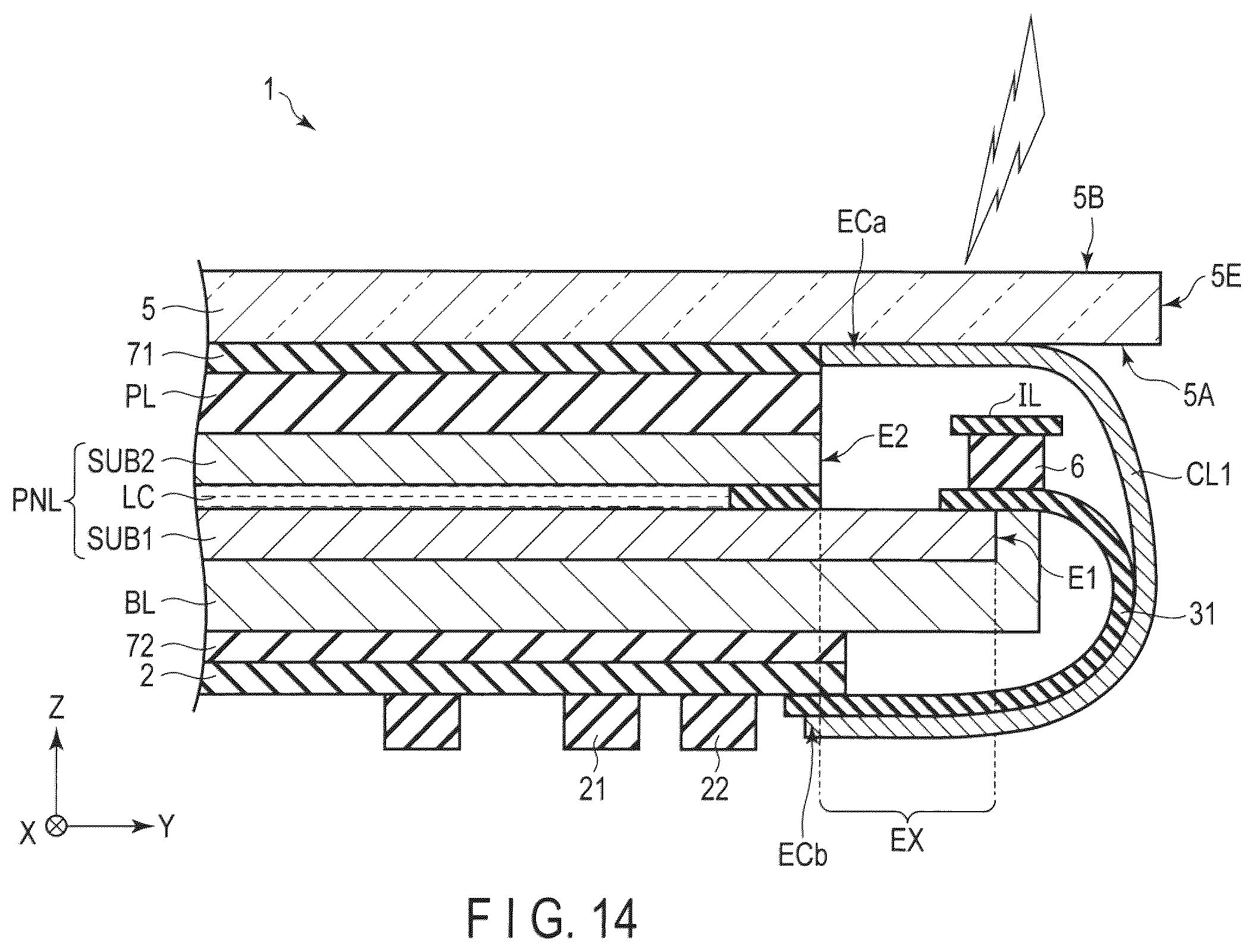 Patent US12353099 Figure 14 – Display device