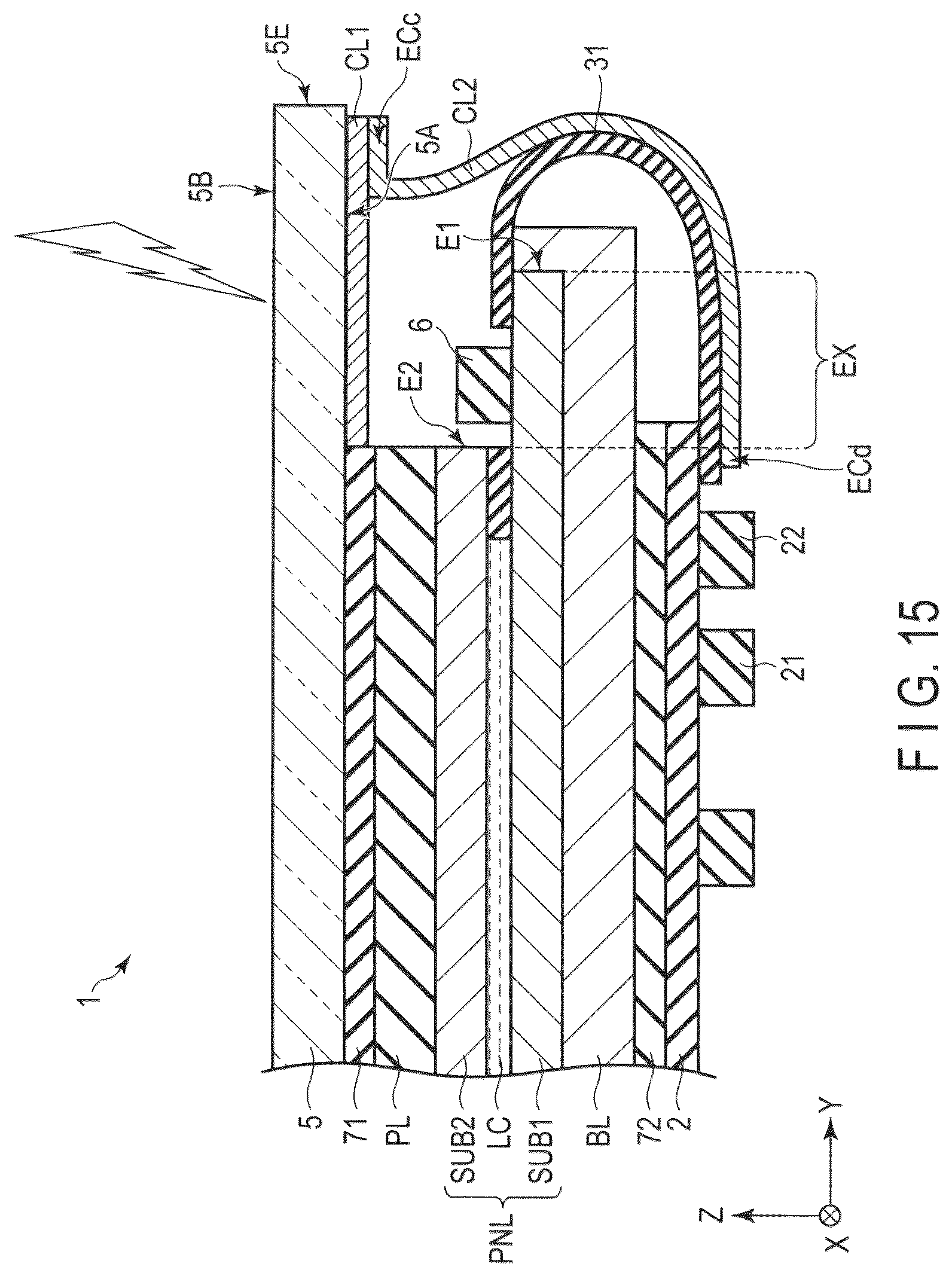 Patent US12353099 Figure 15 – Display device