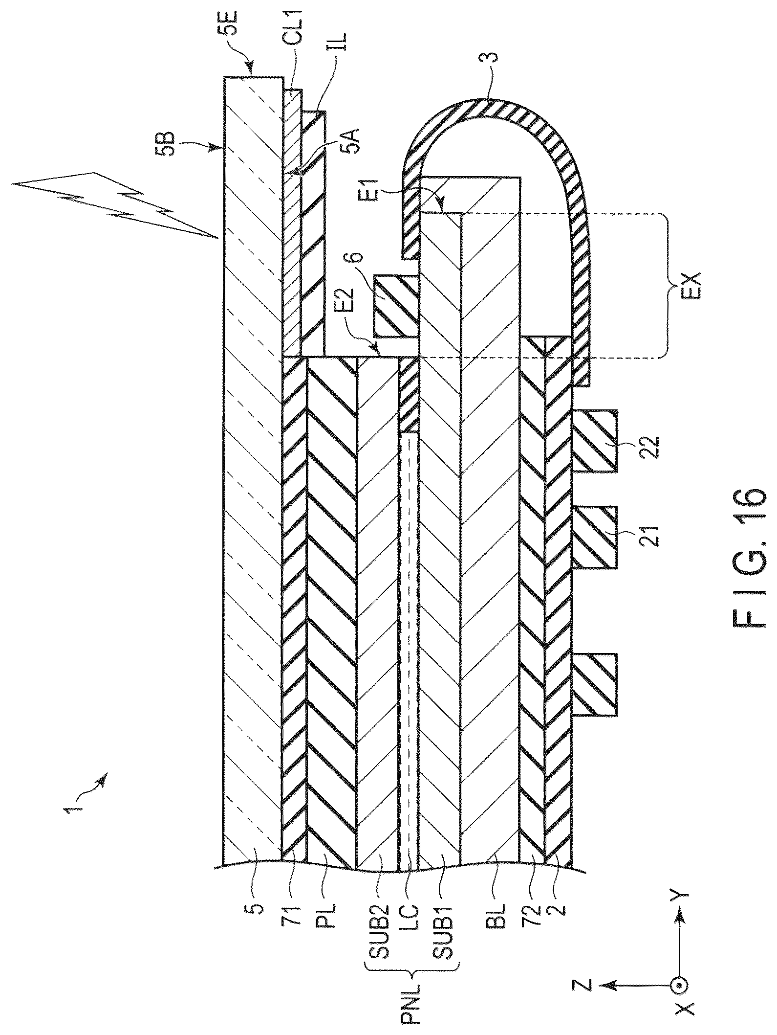 Patent US12353099 Figure 16 – Display device