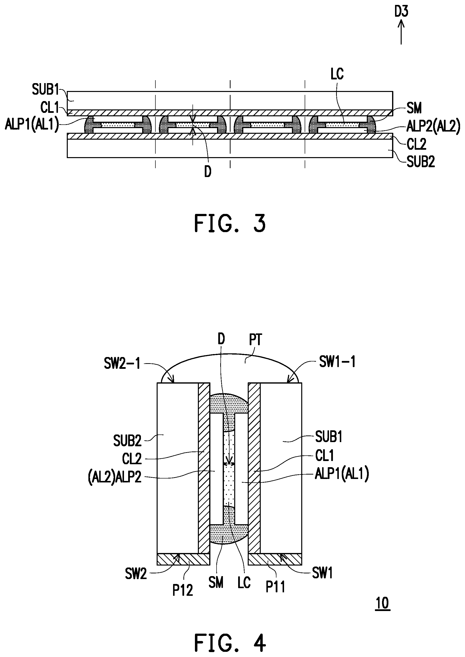 Patent US12353100 Figure 2 – Manufacturing method of an electronic device
