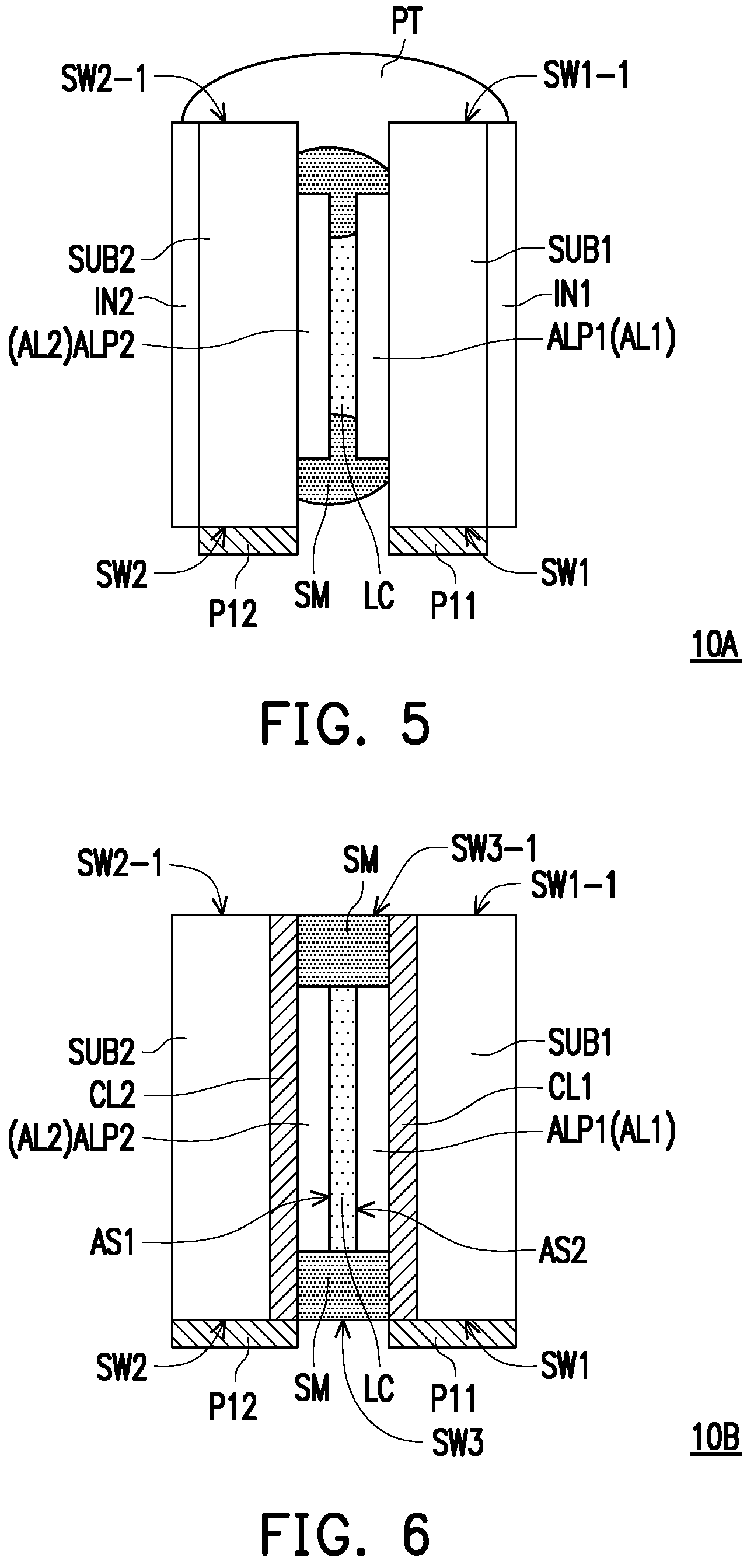 Patent US12353100 Figure 3 – Manufacturing method of an electronic device
