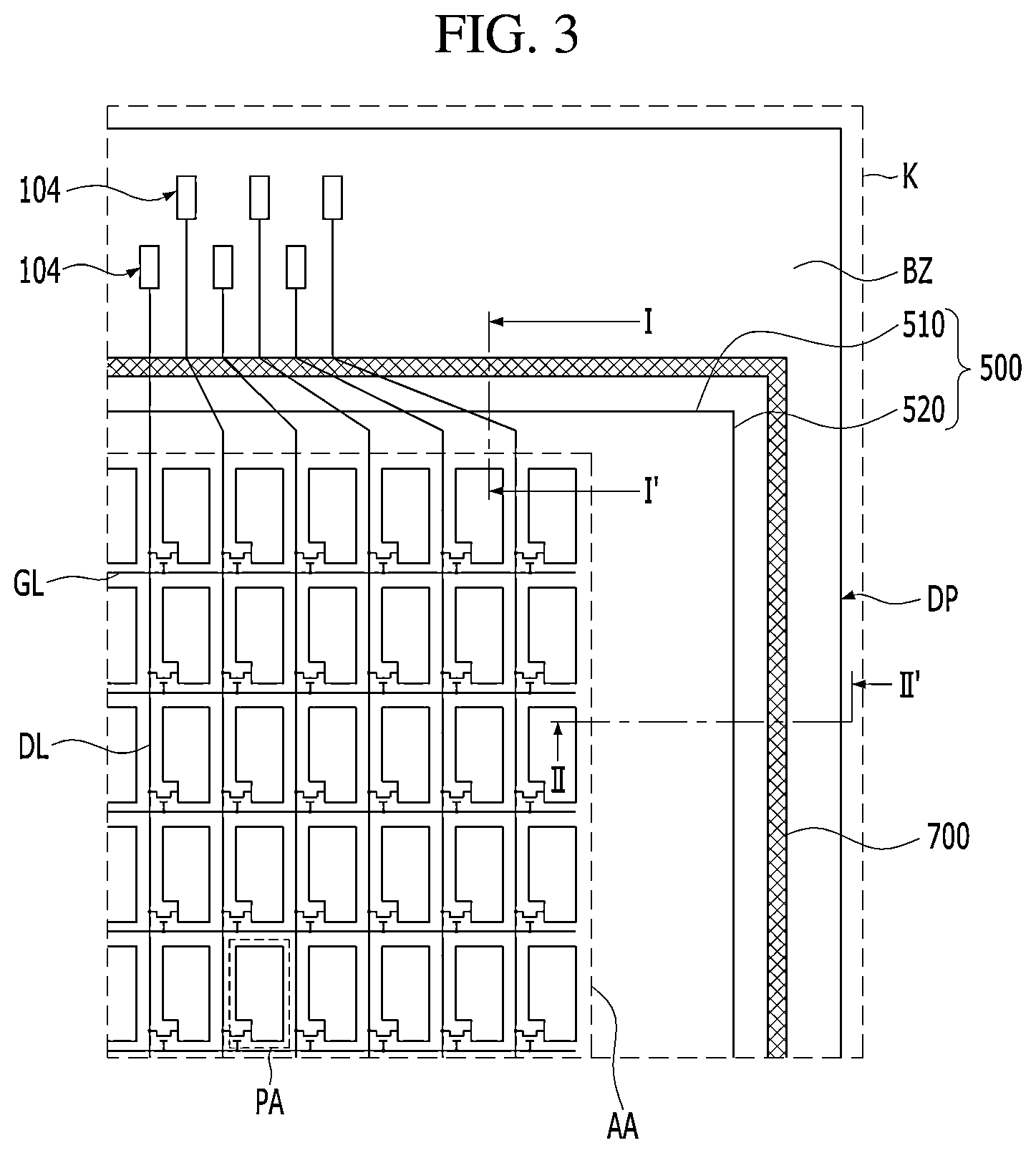 Patent US12353103 Figure 2 – Display device