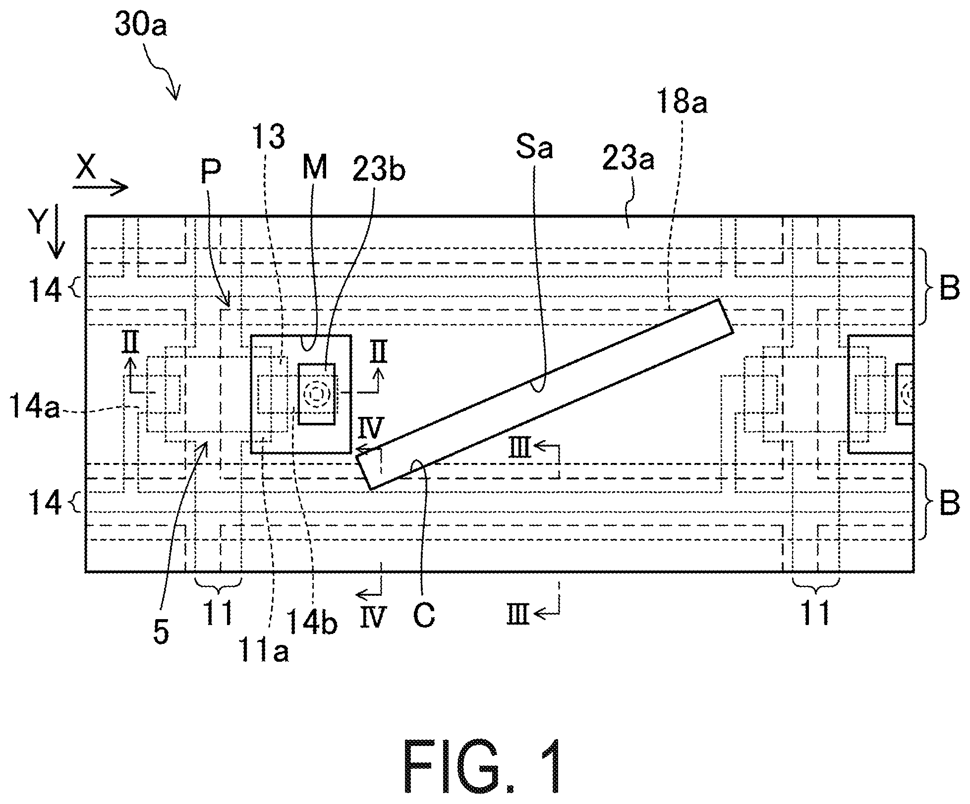 Patent US12353104 Figure 1 – Active matrix substrate, liquid crystal display device including the same, and method of manufacturing active matrix substrate