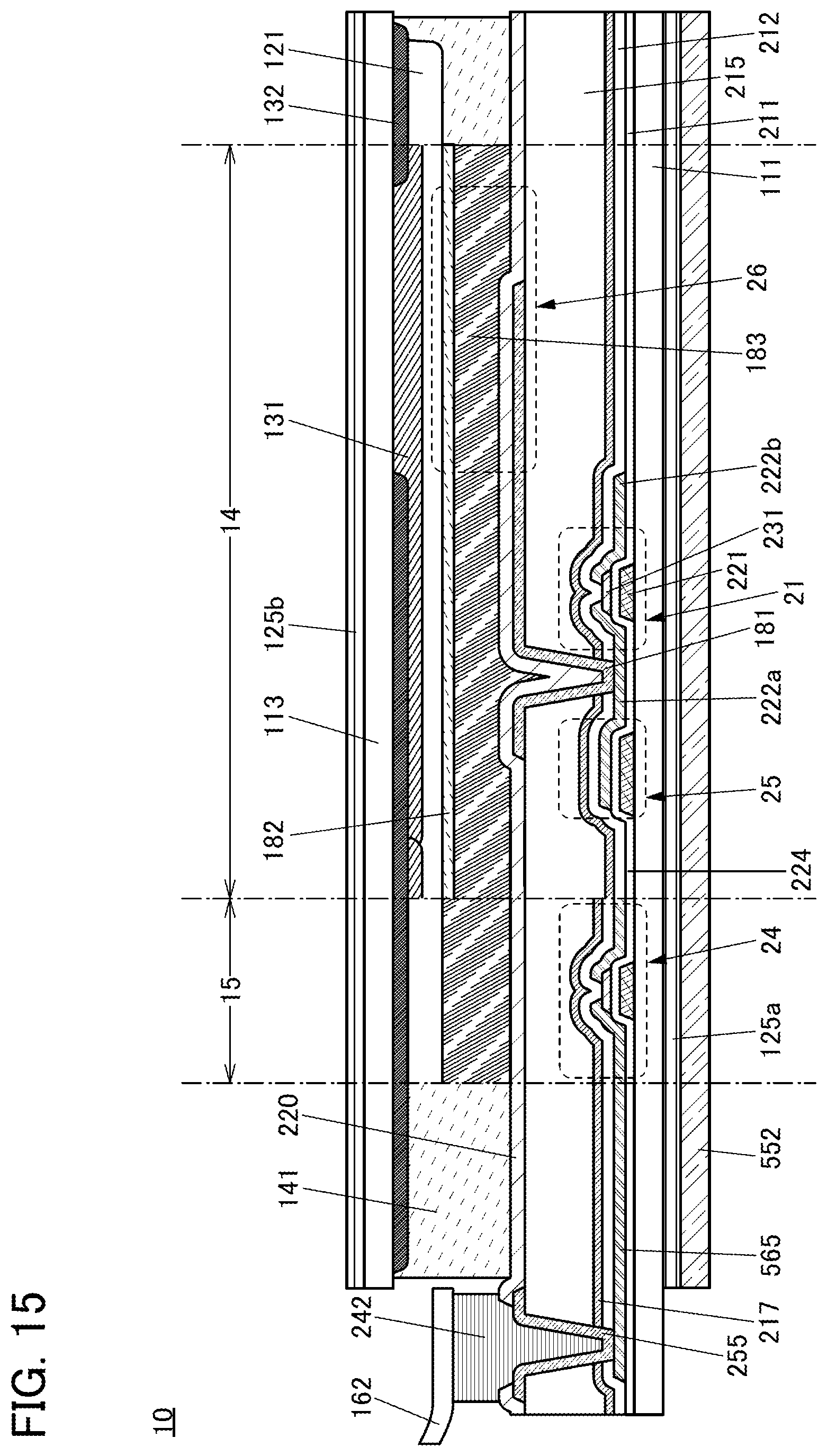 Patent US12353105 Figure 15 – Display apparatus
