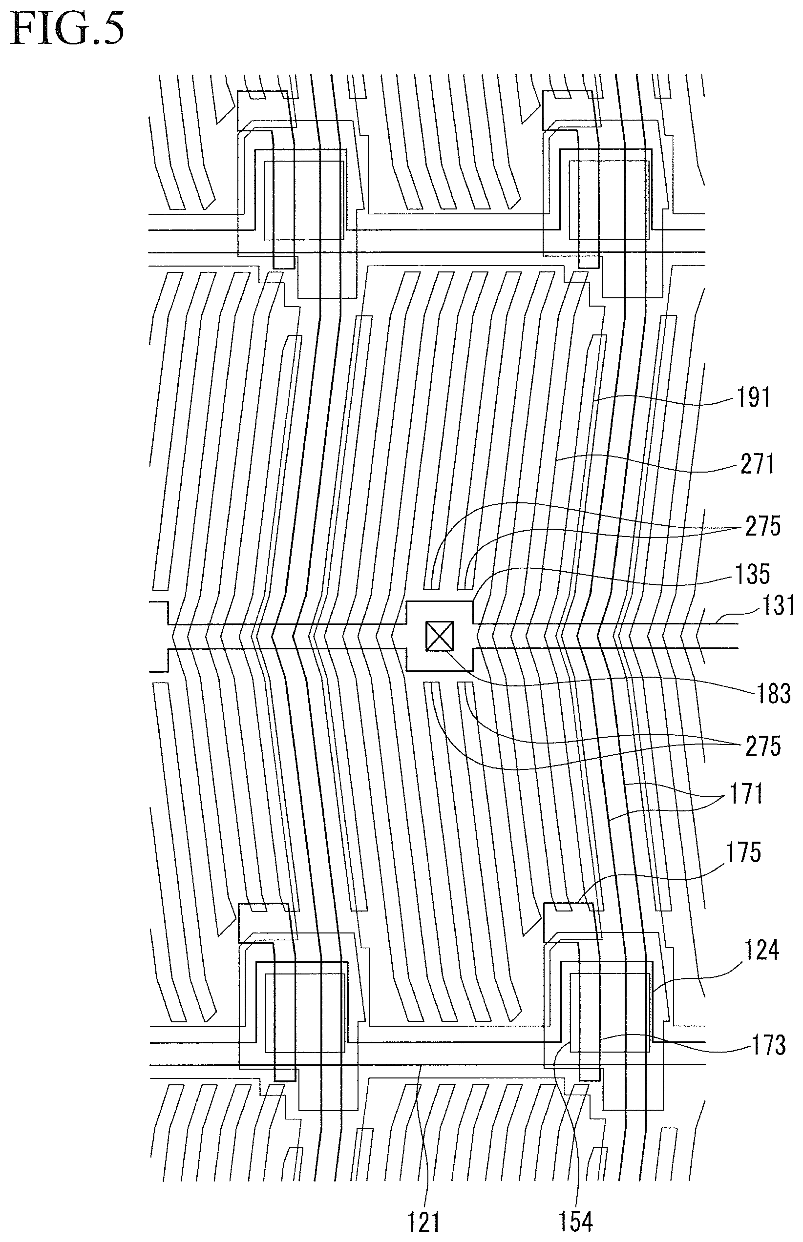 Patent US12353106 Figure 6 – Liquid crystal display device