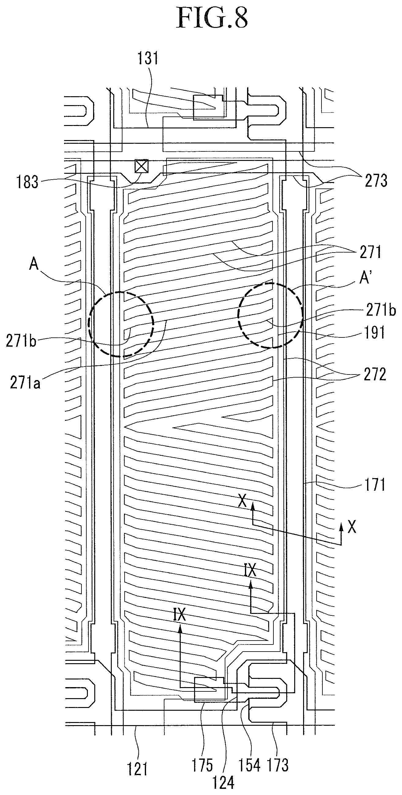 Patent US12353106 Figure 11 – Liquid crystal display device