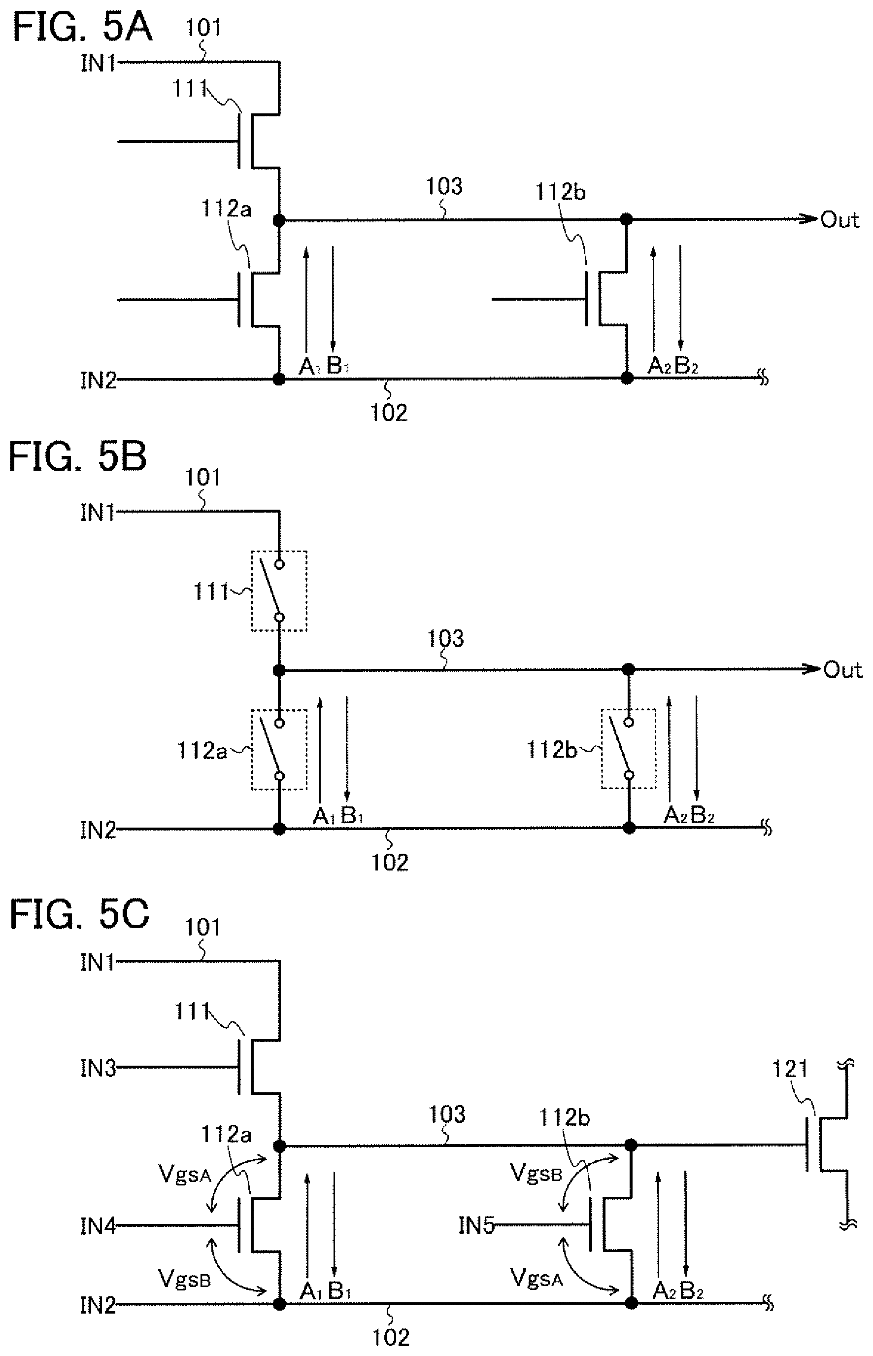 Patent US12353107 Figure 5 – Liquid crystal display device