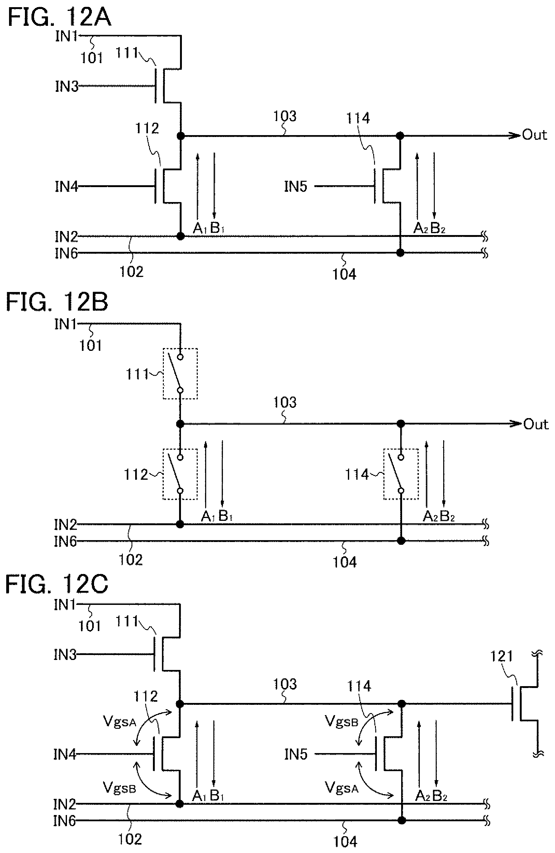 Patent US12353107 Figure 12 – Liquid crystal display device