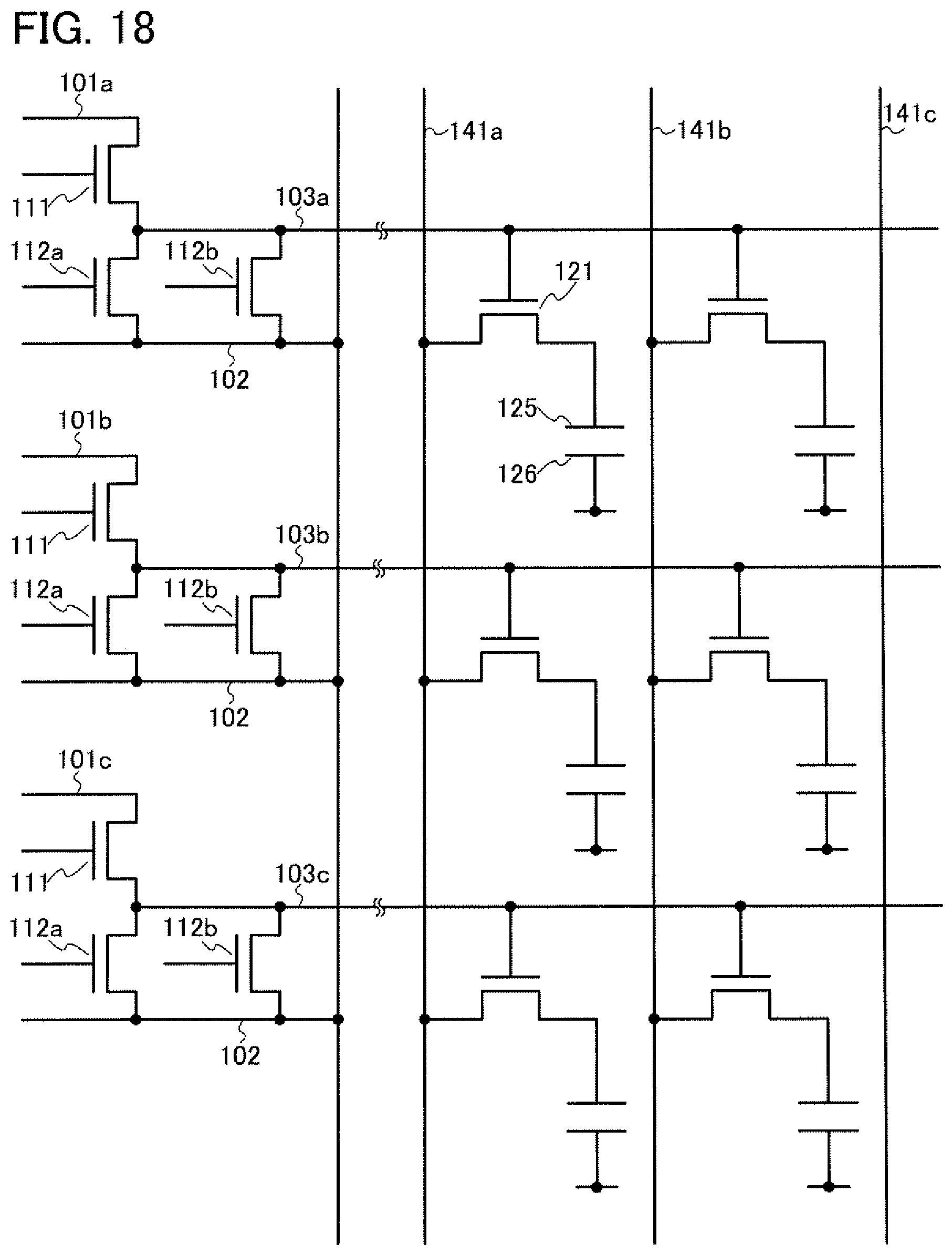 Patent US12353107 Figure 18 – Liquid crystal display device