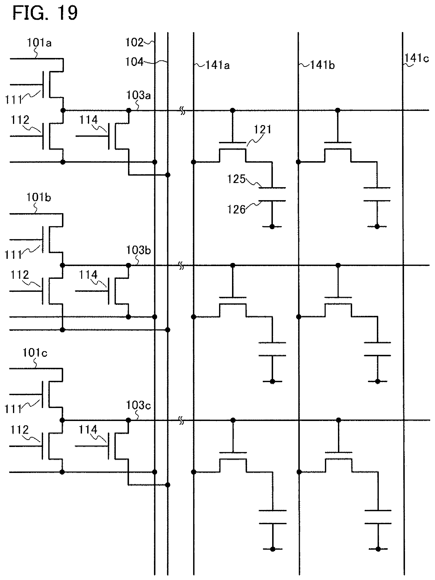 Patent US12353107 Figure 19 – Liquid crystal display device