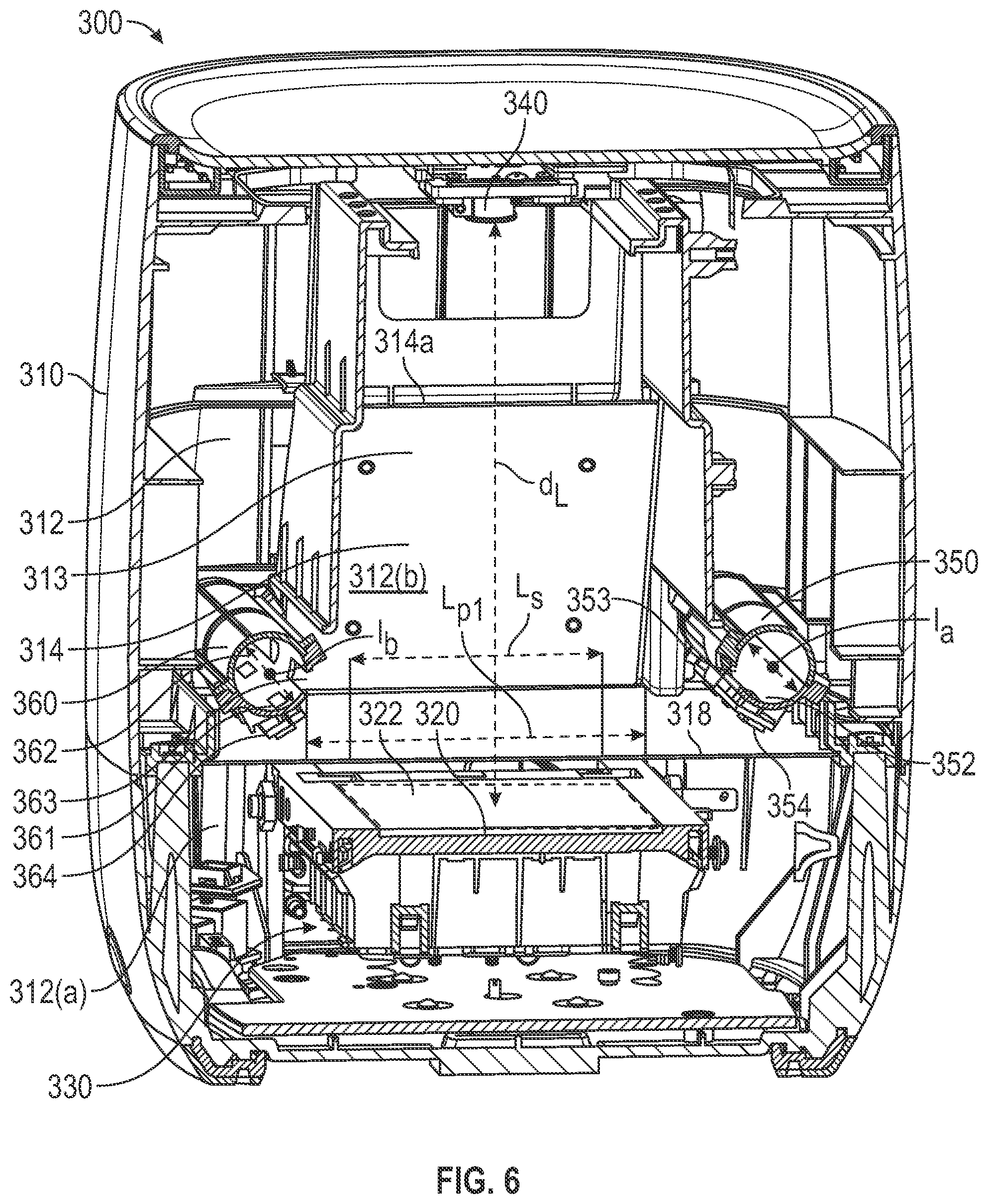 Patent US12353114 Figure 5 – Imaging device with illumination components