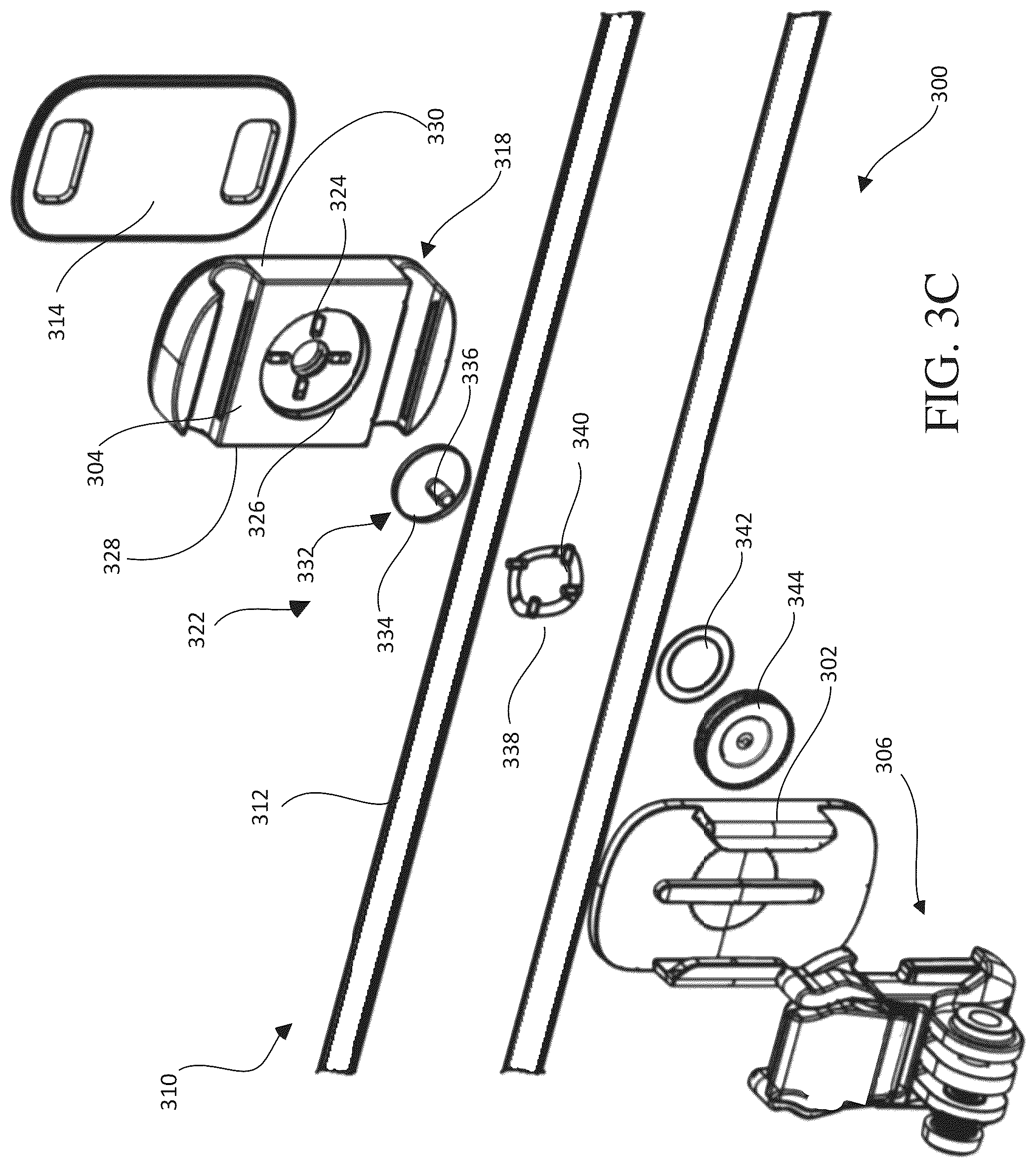 Patent US12353115 Figure 5 – Reconfigurable camera mount