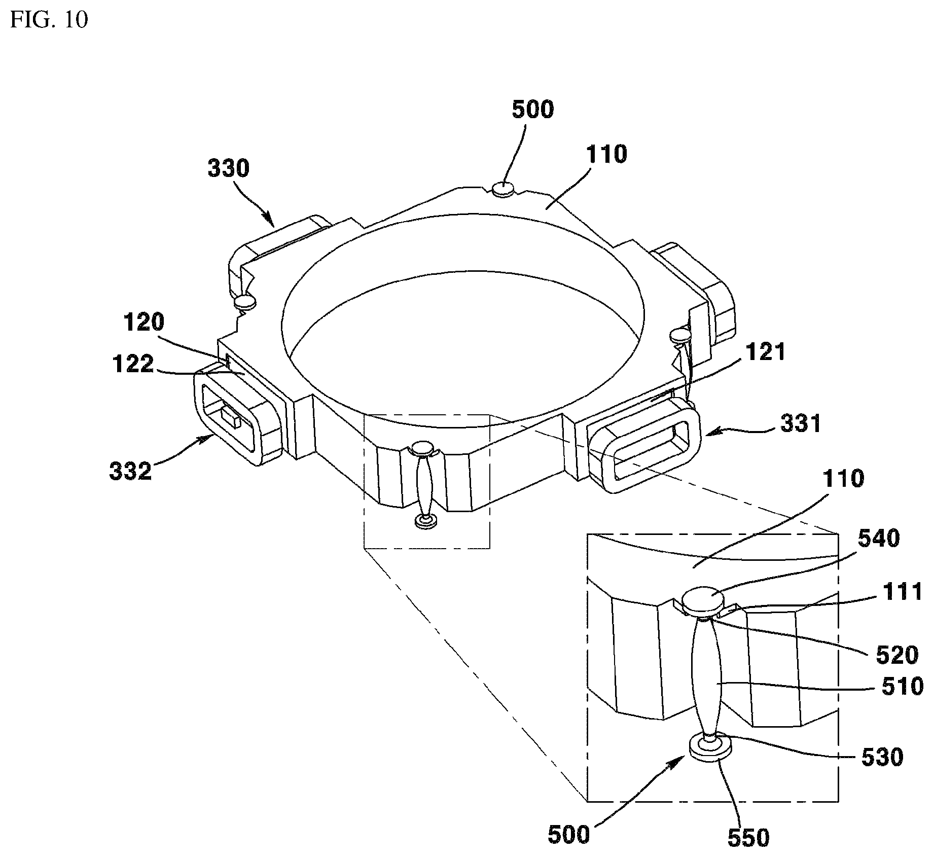 Patent US12353118 Figure 8 – Lens driving device, camera module and optical device
