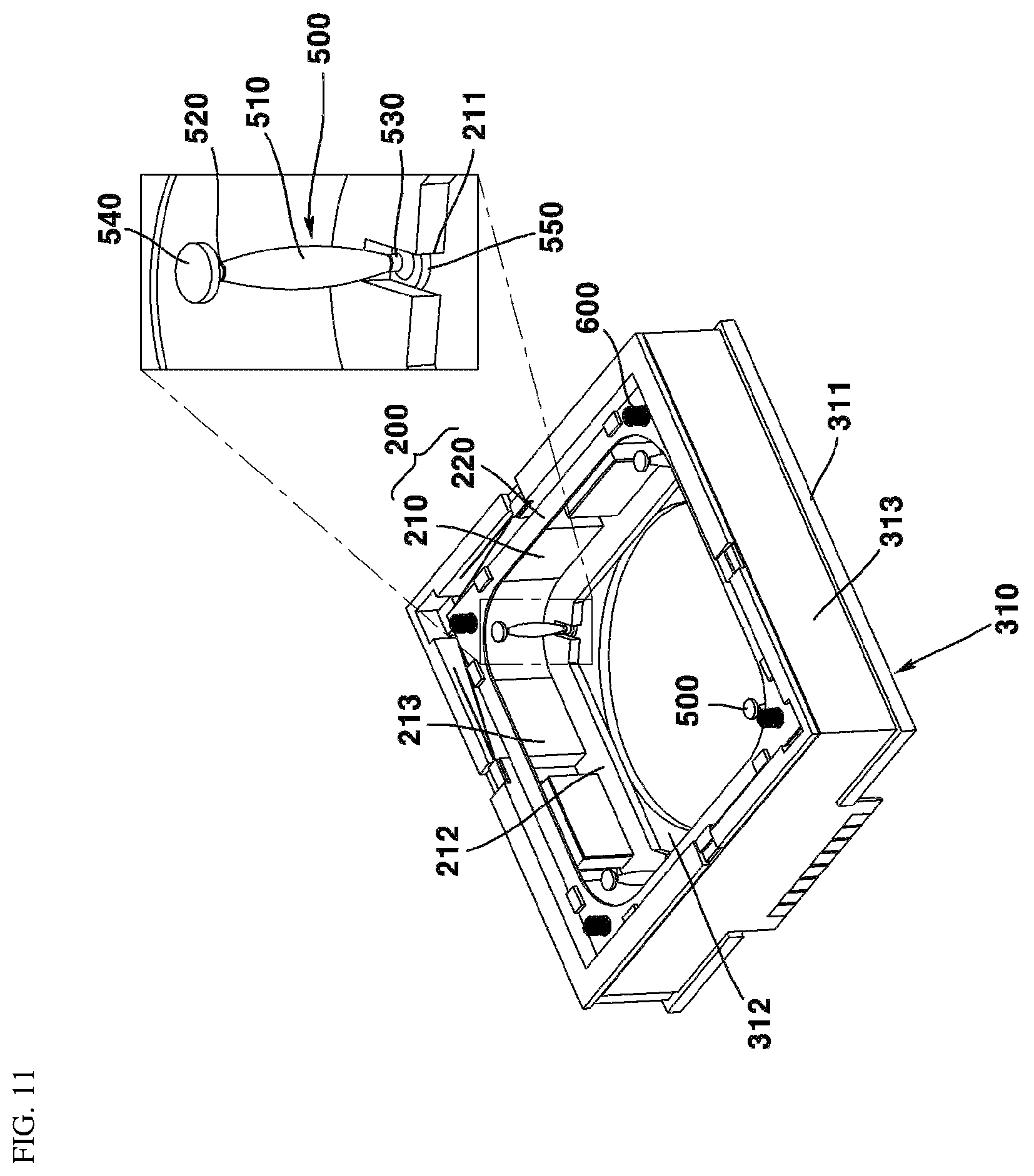 Patent US12353118 Figure 9 – Lens driving device, camera module and optical device