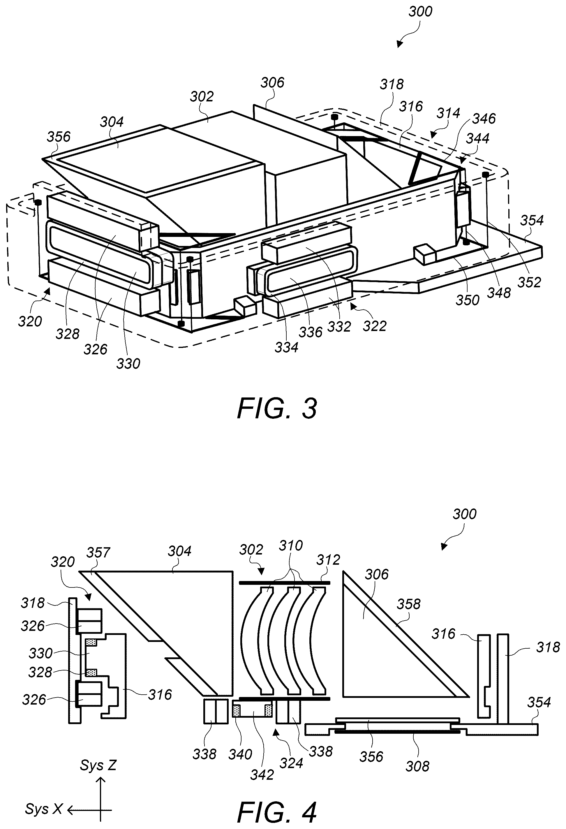 Patent US12353119 Figure 2 – Camera with folded optics having moveable lens