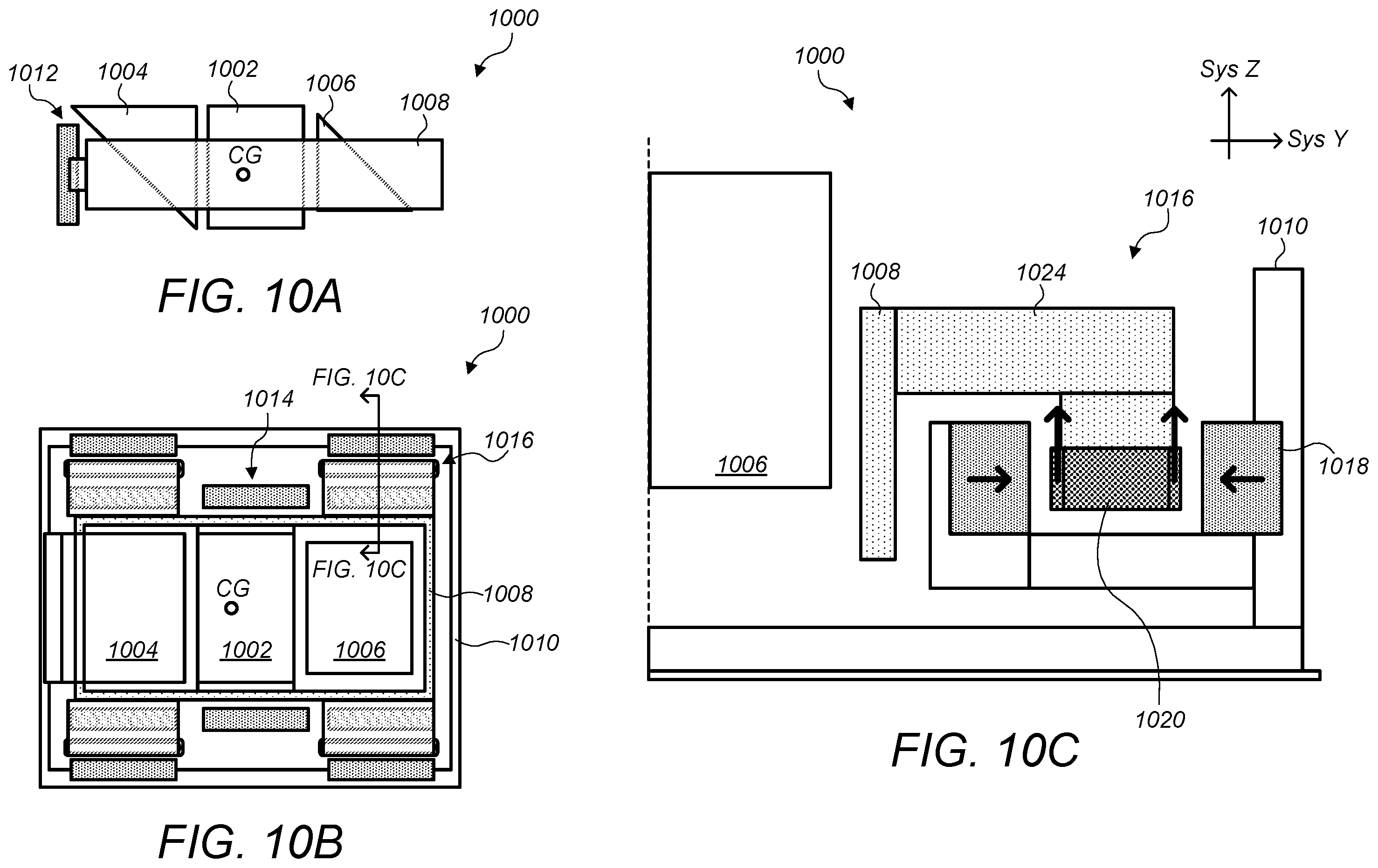 Patent US12353119 Figure 11 – Camera with folded optics having moveable lens
