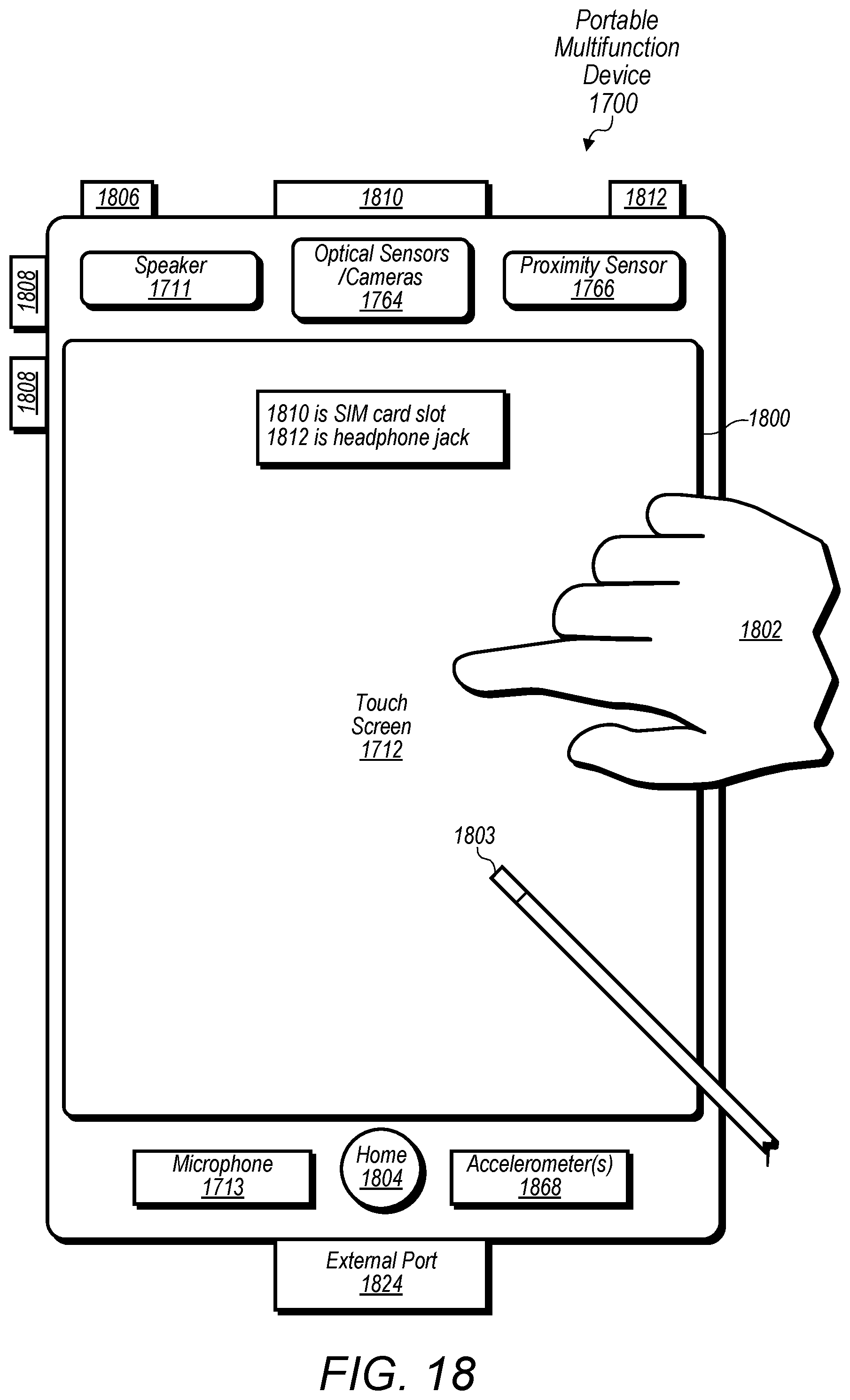 Patent US12353119 Figure 19 – Camera with folded optics having moveable lens
