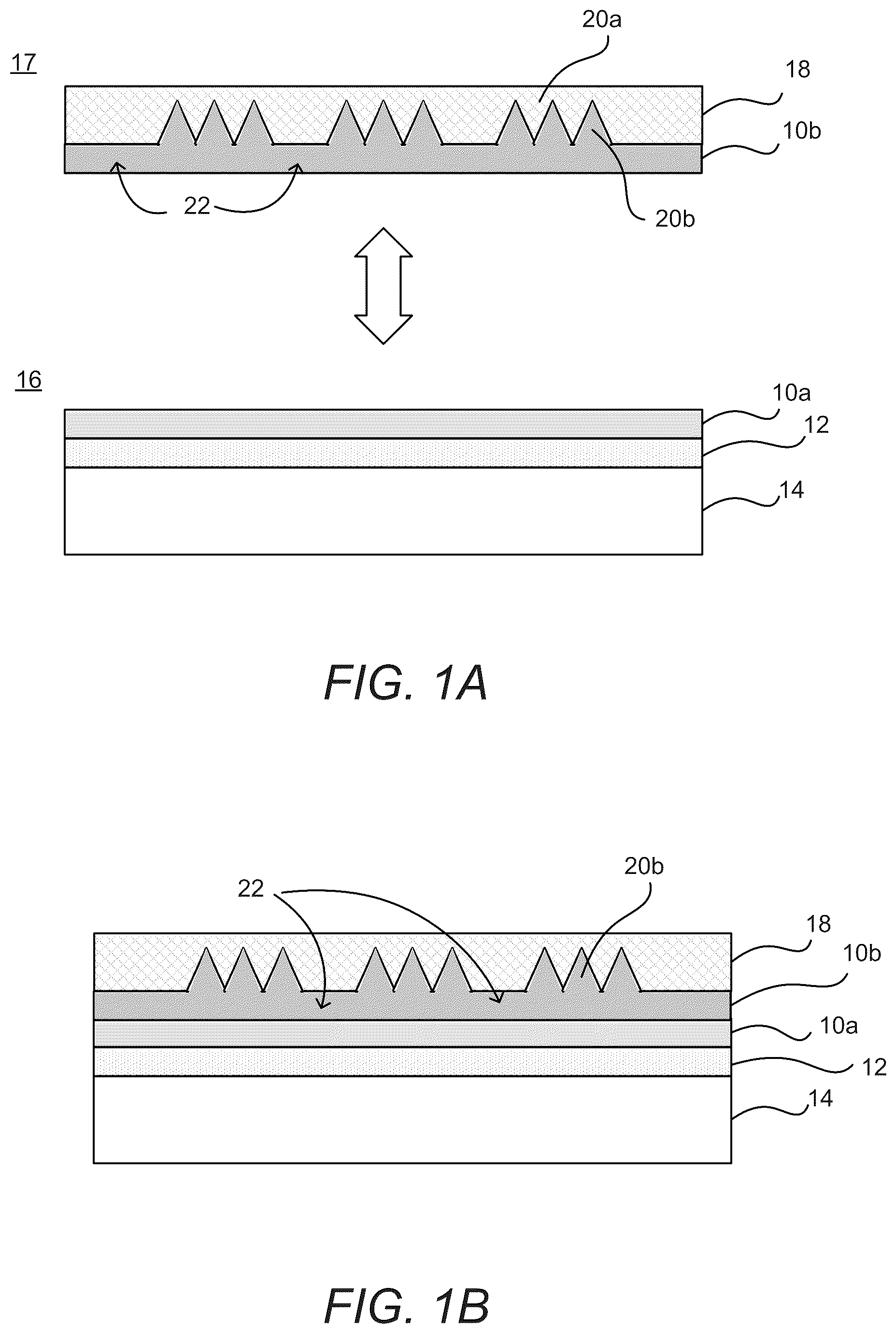 Patent US12353128 Figure 1 – Method of replicating a microstructure pattern