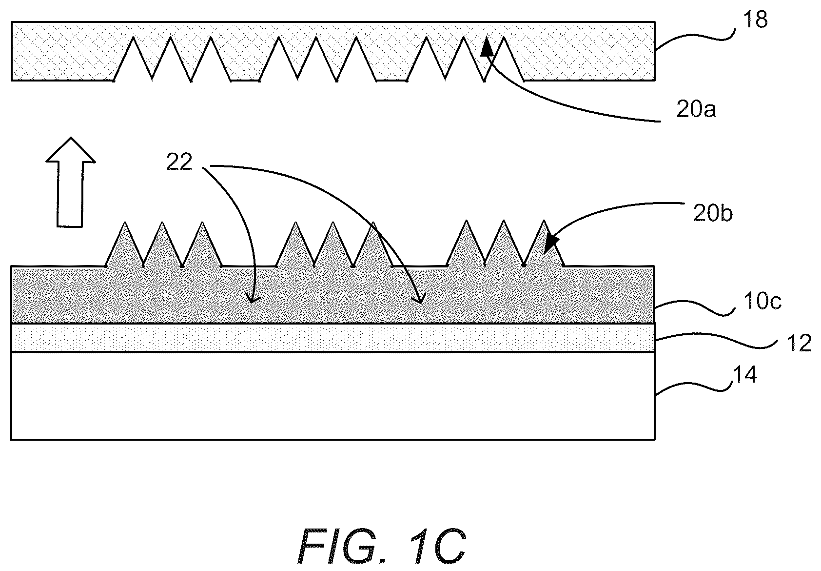 Patent US12353128 Figure 2 – Method of replicating a microstructure pattern
