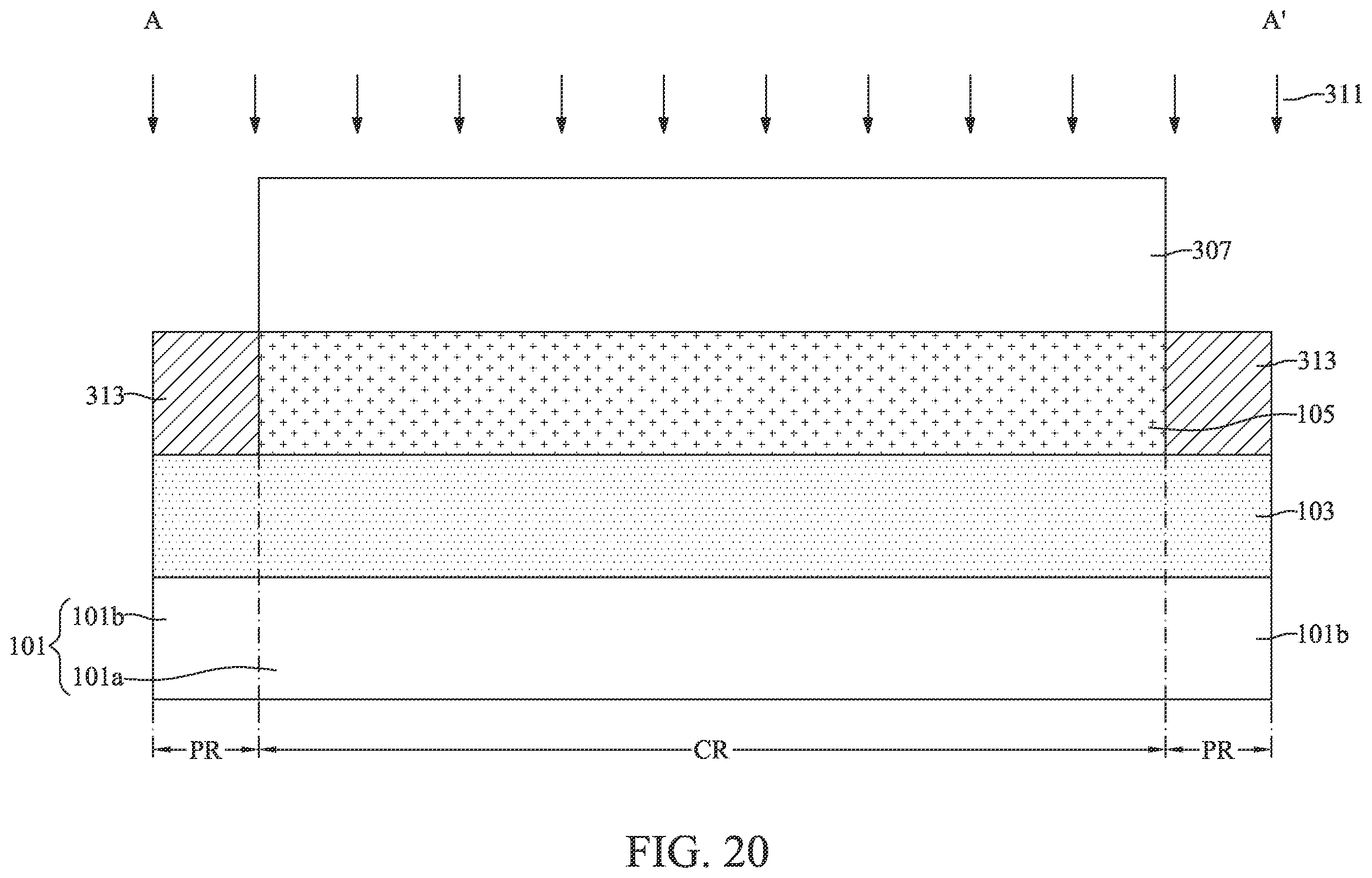 Patent US12353129 Figure 20 – Method for preparing semiconductor device structure including bevel etching process