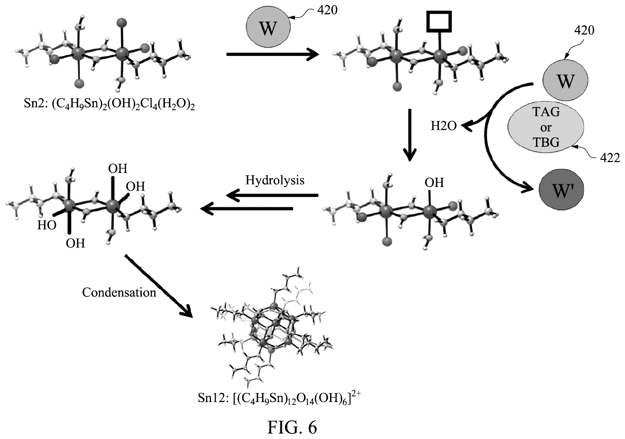 Patent US12353132 Figure 13 – Metallic photoresist patterning and defect improvement