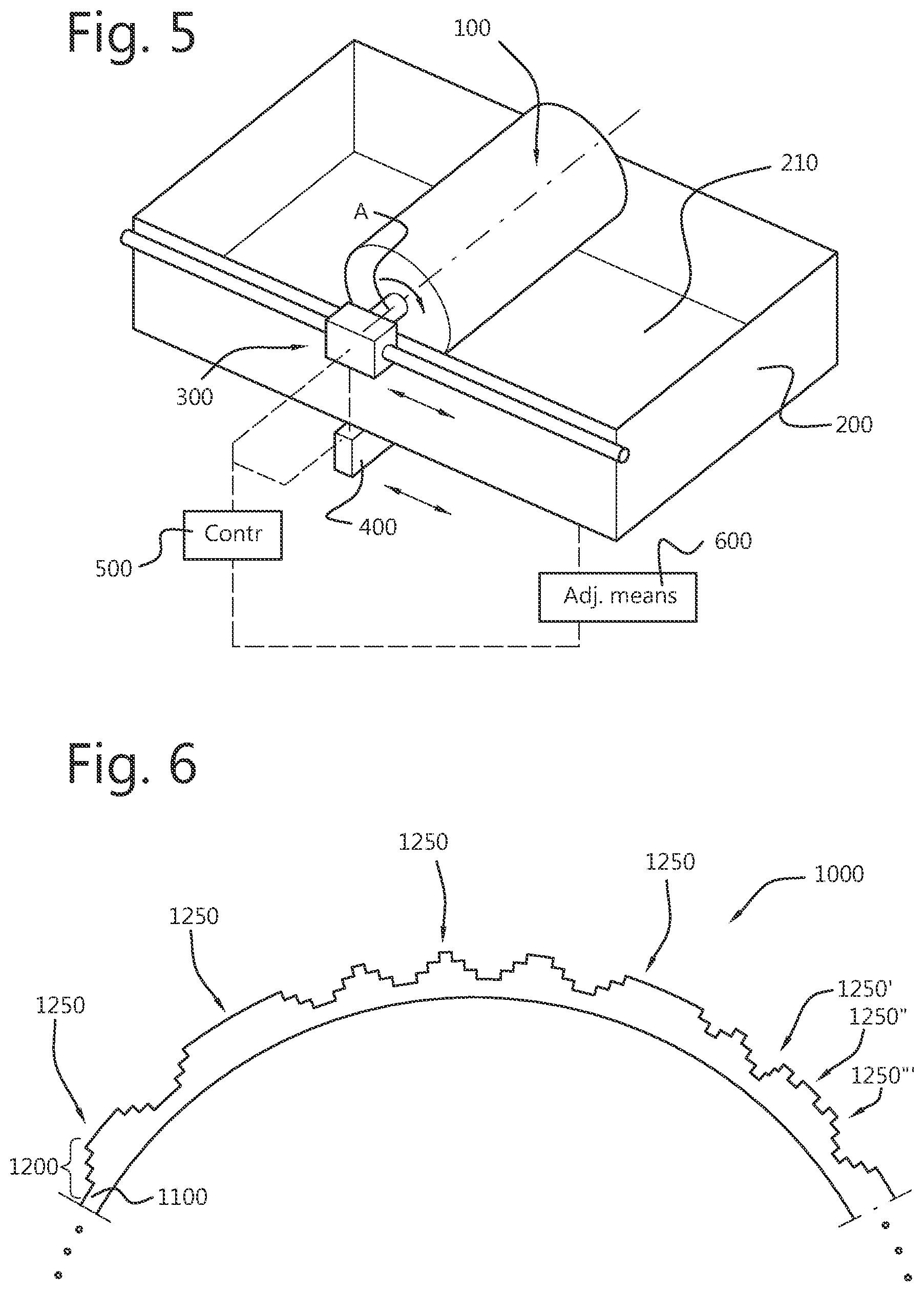 Patent US12353135 Figure 4 – Apparatus and method for generating a relief carrier by irradiation