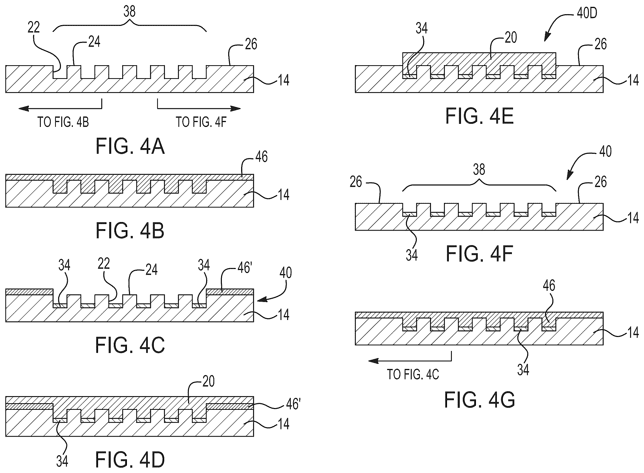 Patent US12353136 Figure 4 – Flow cell coating methods