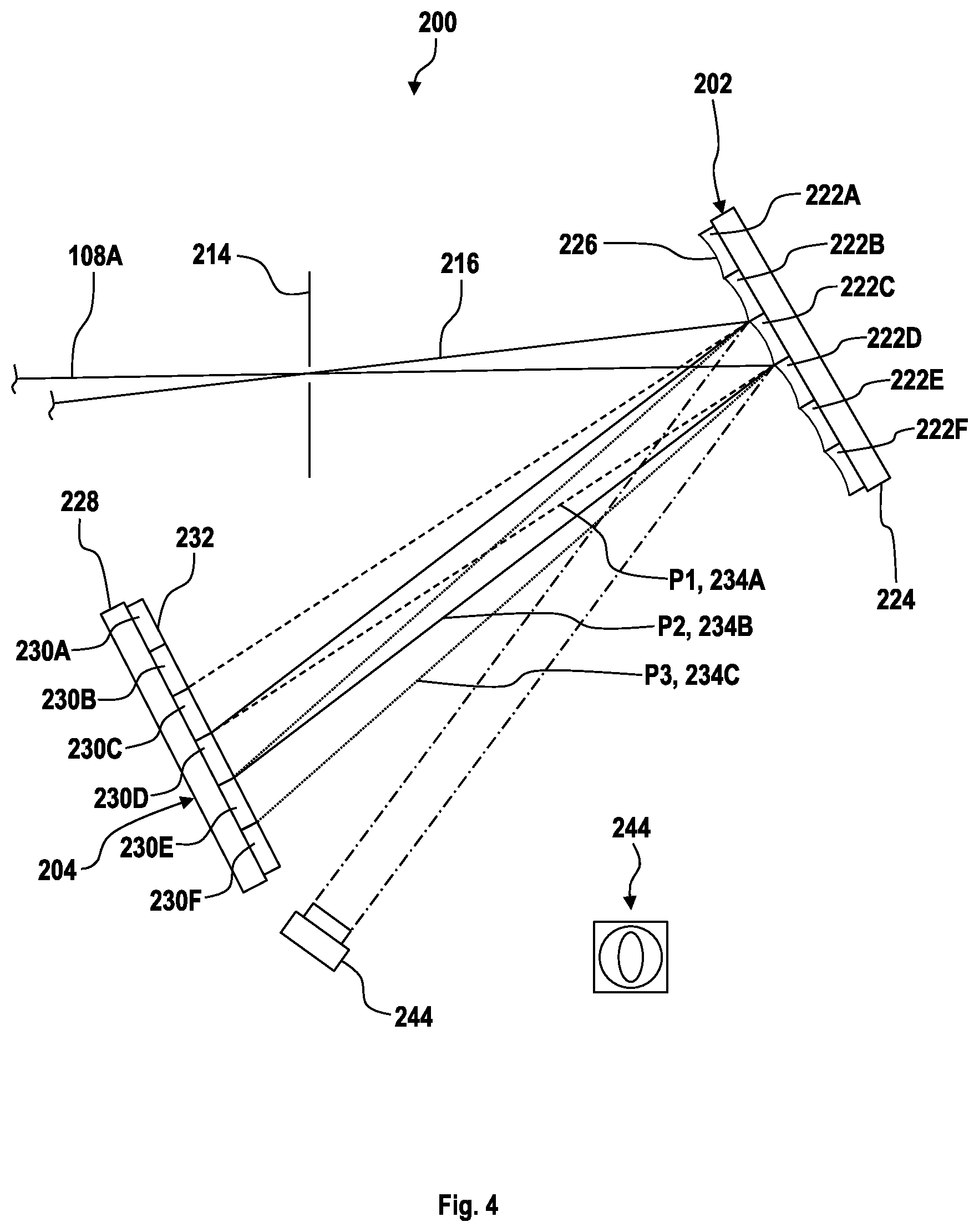 Patent US12353137 Figure 5 – Field facet system and lithography apparatus
