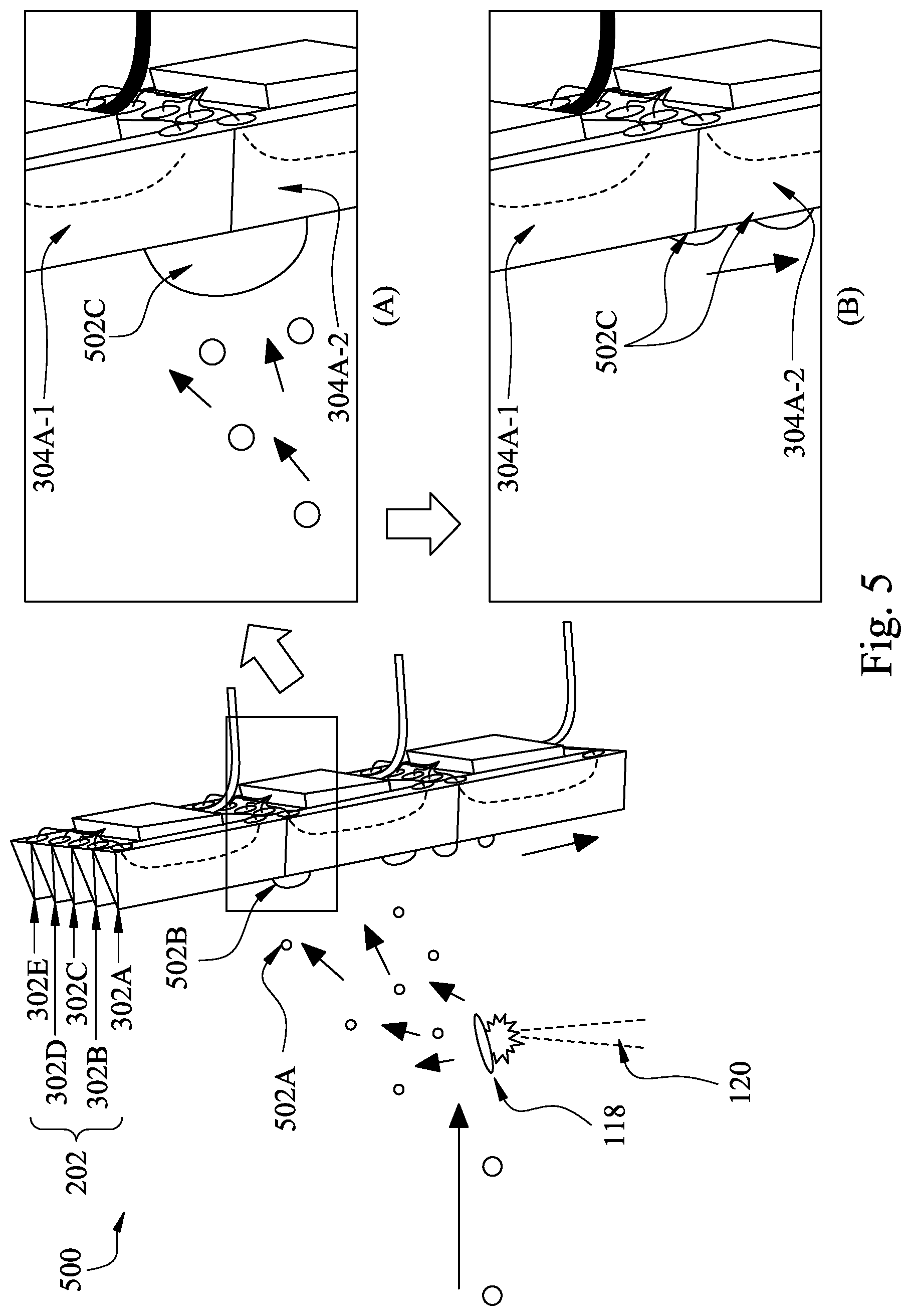 Patent US12353142 Figure 8 – Semiconductor processing tool and methods of operation
