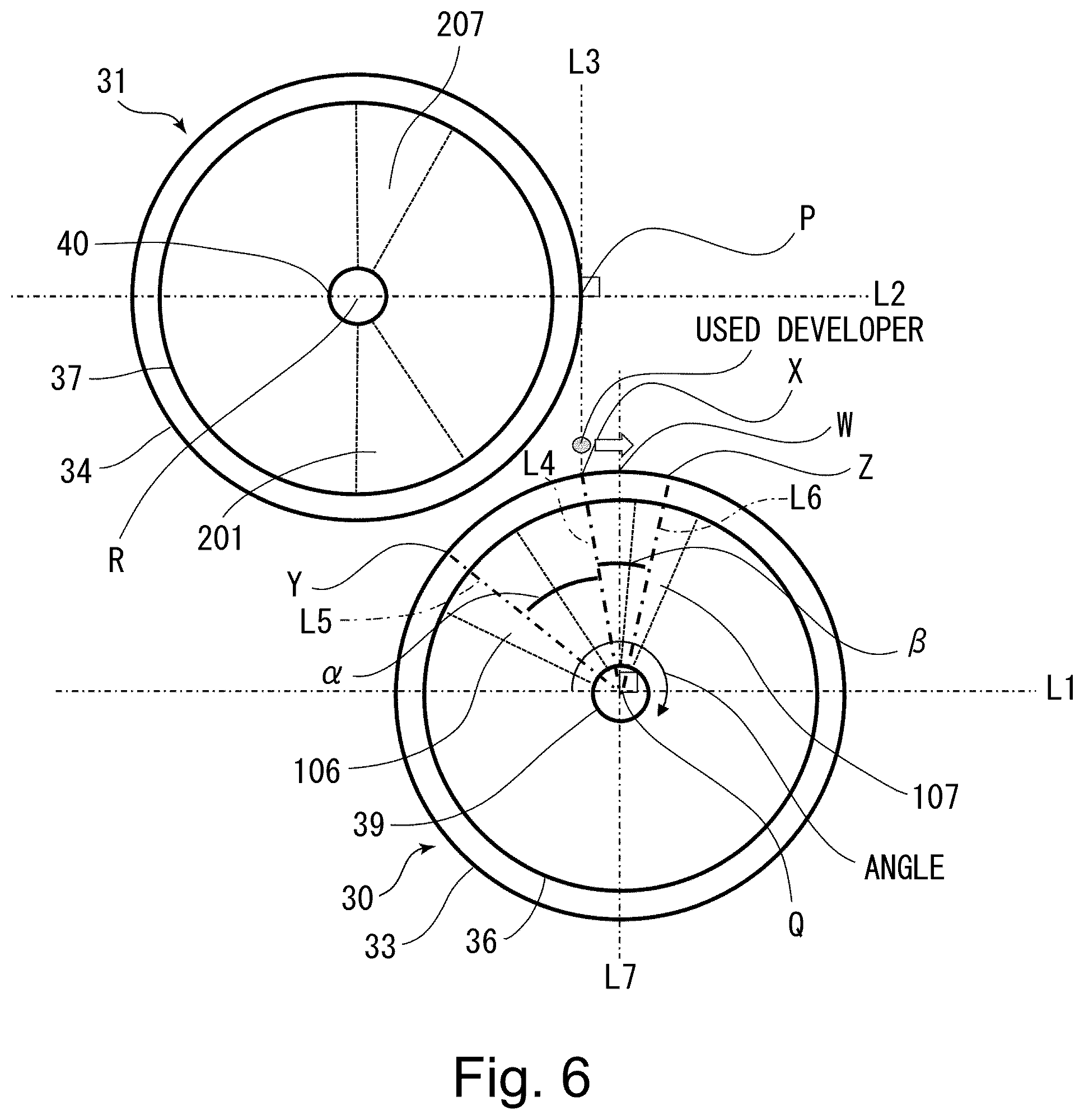 Patent US12353145 Figure 6 – Developing device