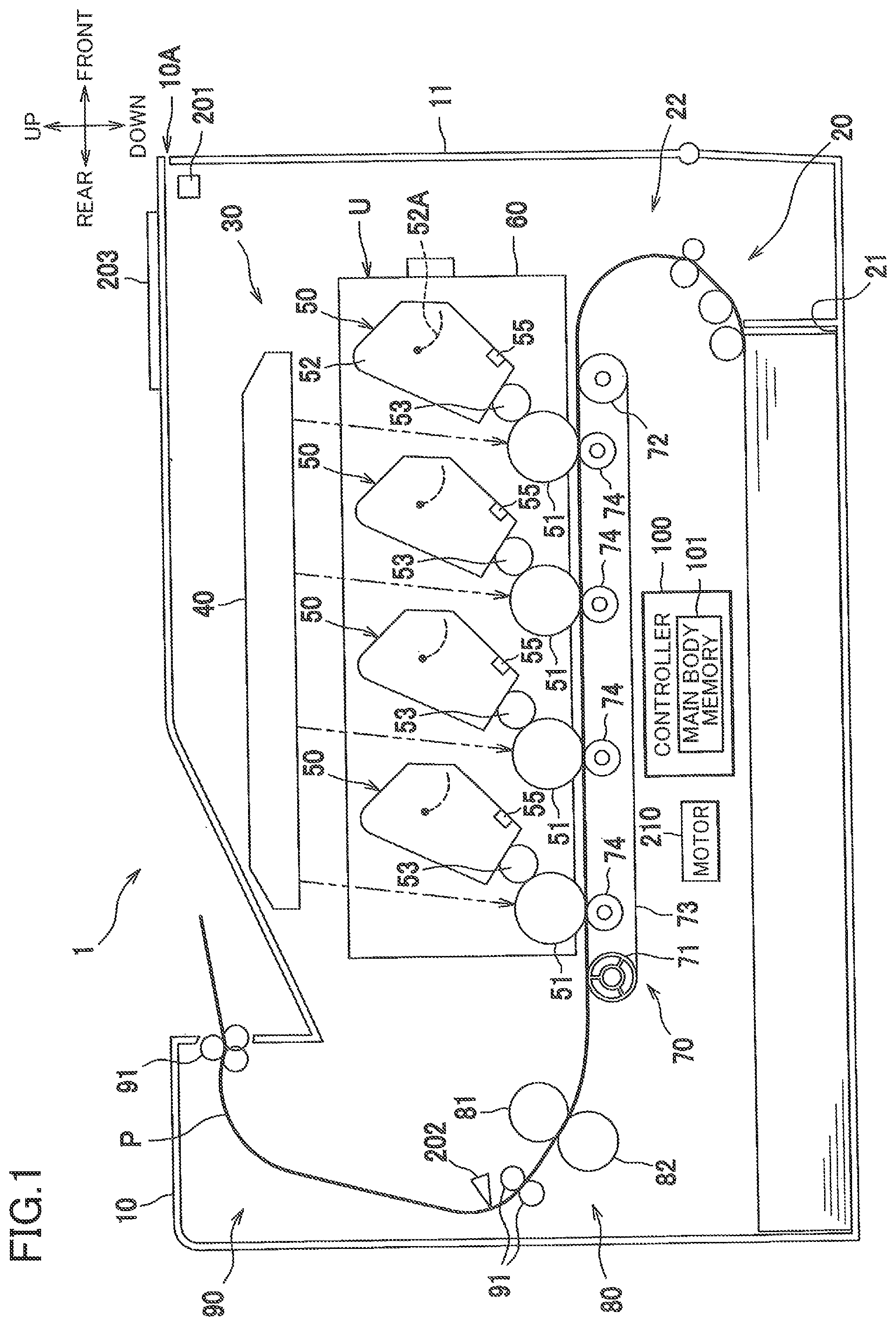 Patent US12353146 Figure 1 – Printing device and control method of the same