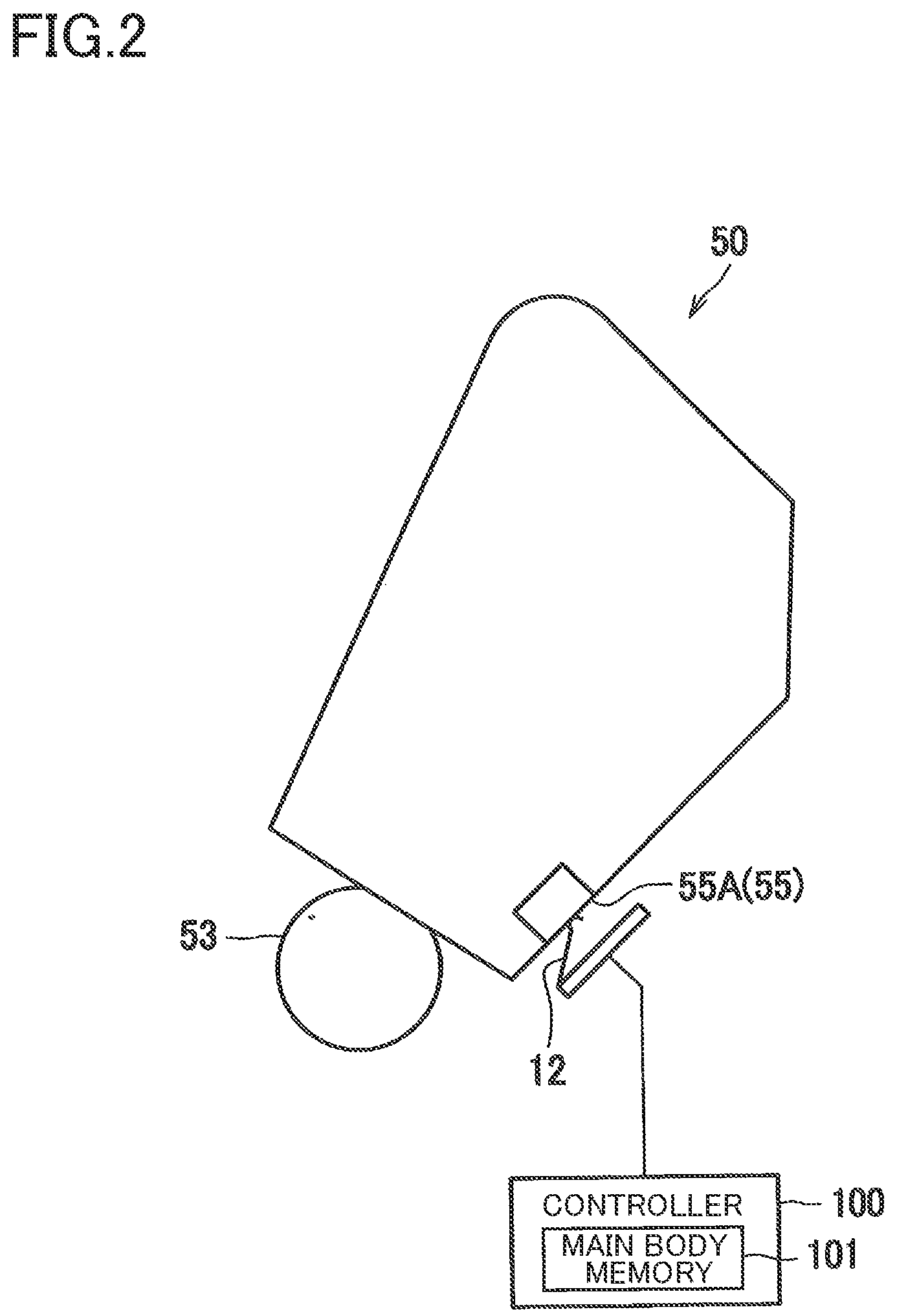 Patent US12353146 Figure 2 – Printing device and control method of the same