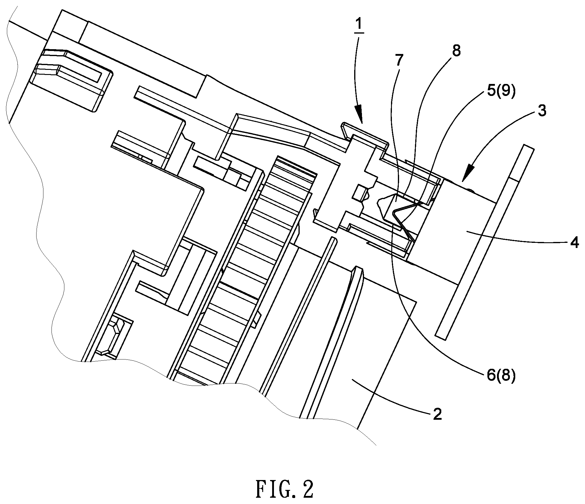 Patent US12353147 Figure 2 – Chip module of toner cartridge