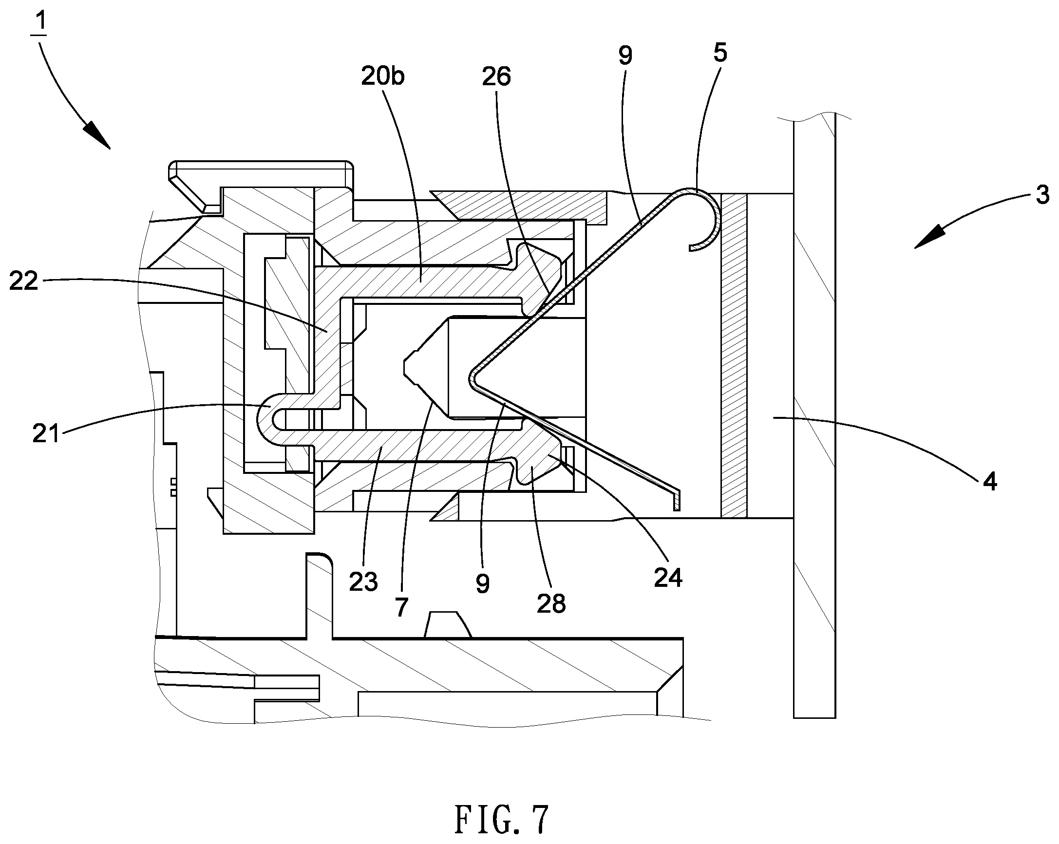Patent US12353147 Figure 7 – Chip module of toner cartridge