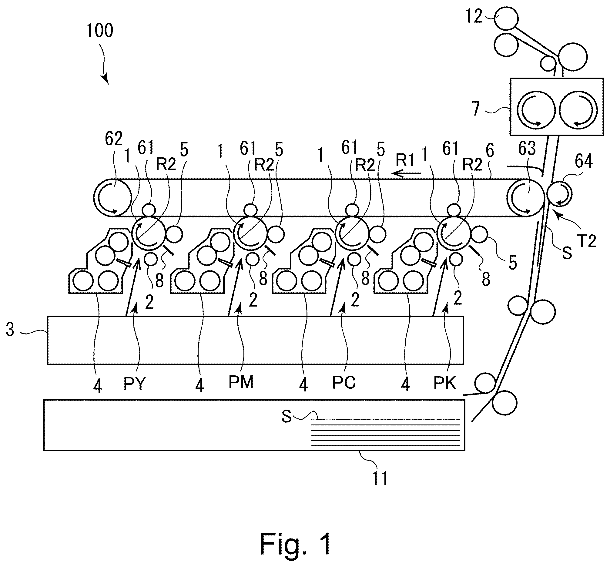 Patent US12353148 Figure 1 – Image forming apparatus