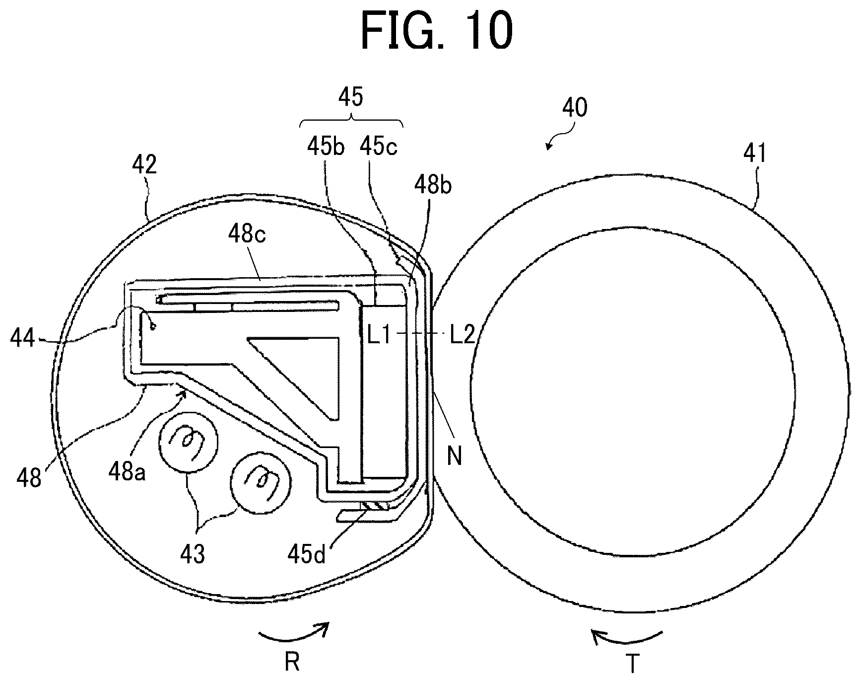 Patent US12353150 Figure 8 – Fixing device and image forming apparatus