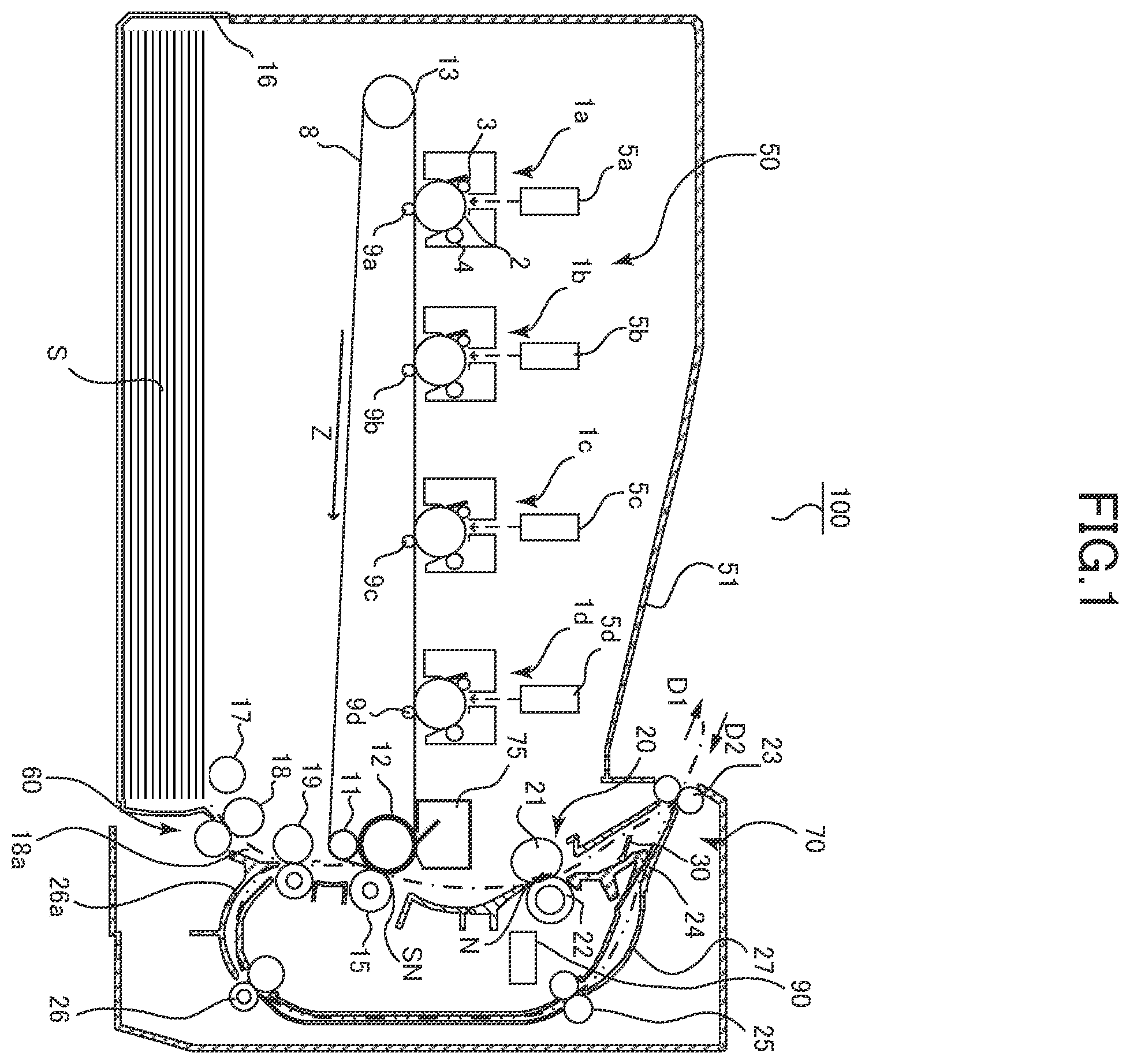 Patent US12353154 — Image forming apparatus — Figure 1