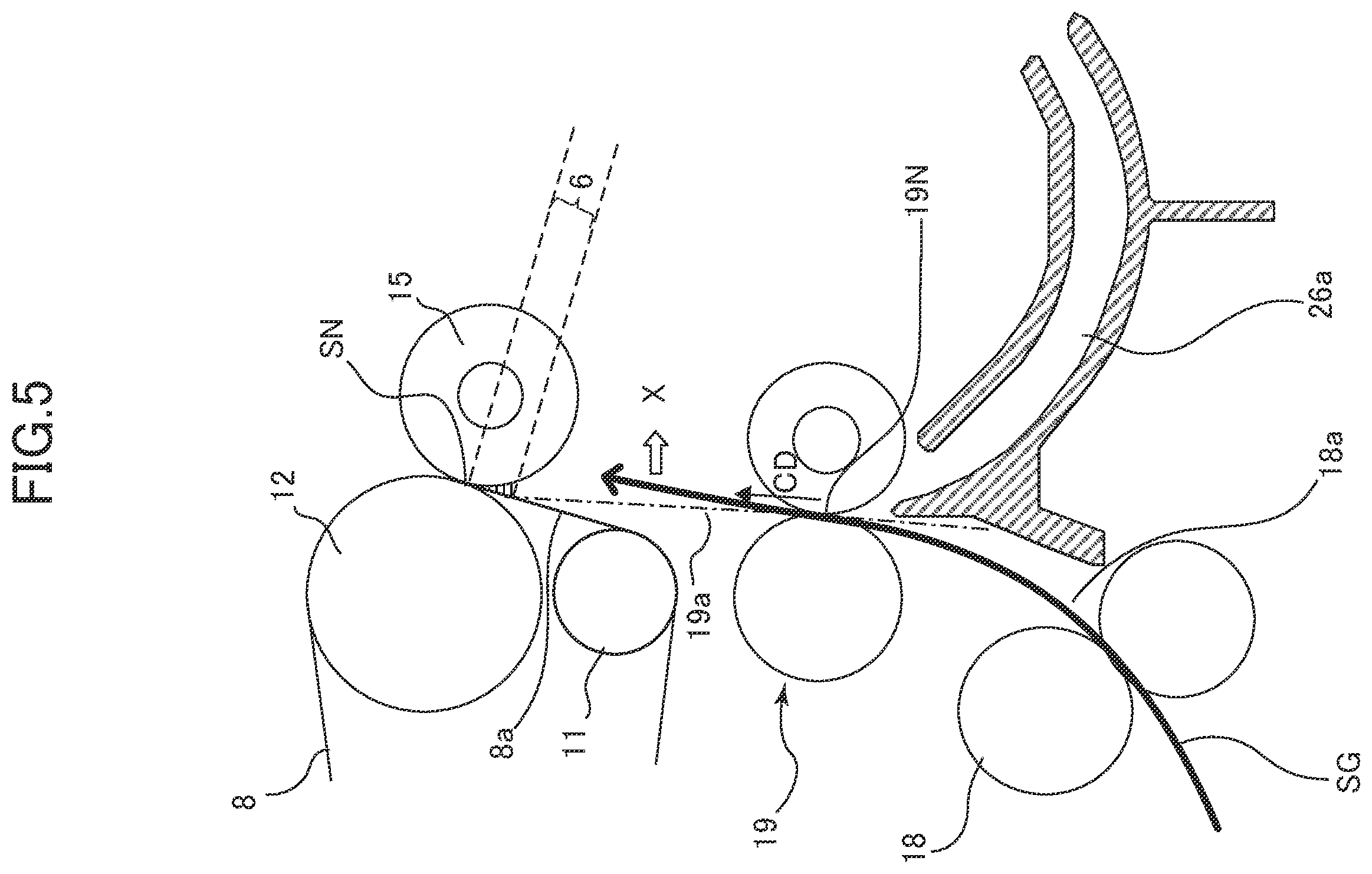 Patent US12353154 Figure 5 – Image forming apparatus