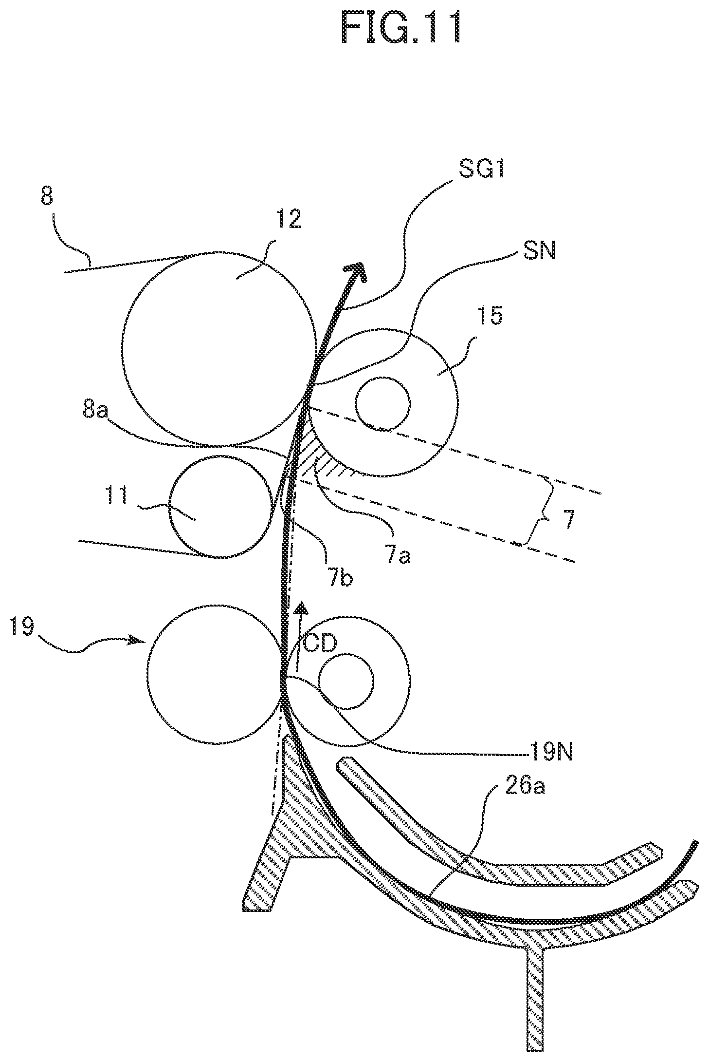 Patent US12353154 Figure 11 – Image forming apparatus