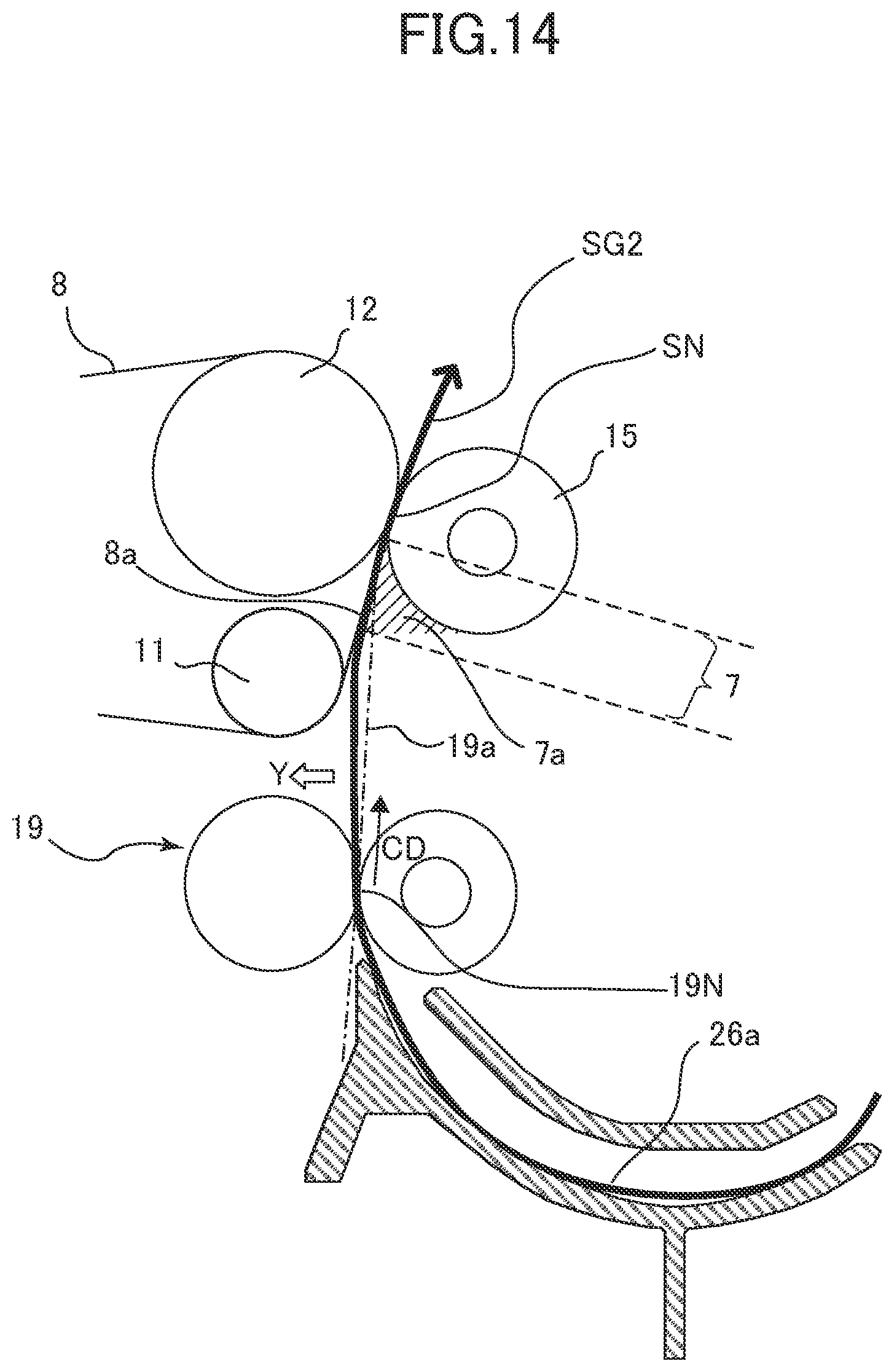 Patent US12353154 Figure 14 – Image forming apparatus