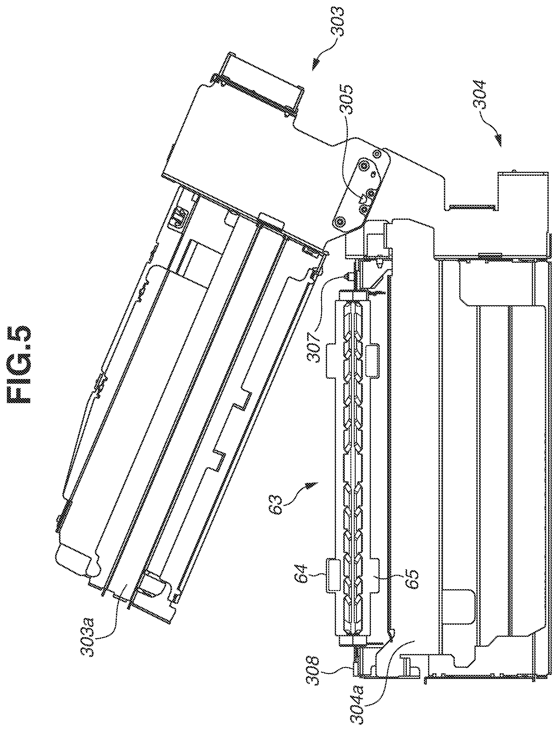 Patent US12353155 Figure 5 – Static elimination apparatus and image forming system