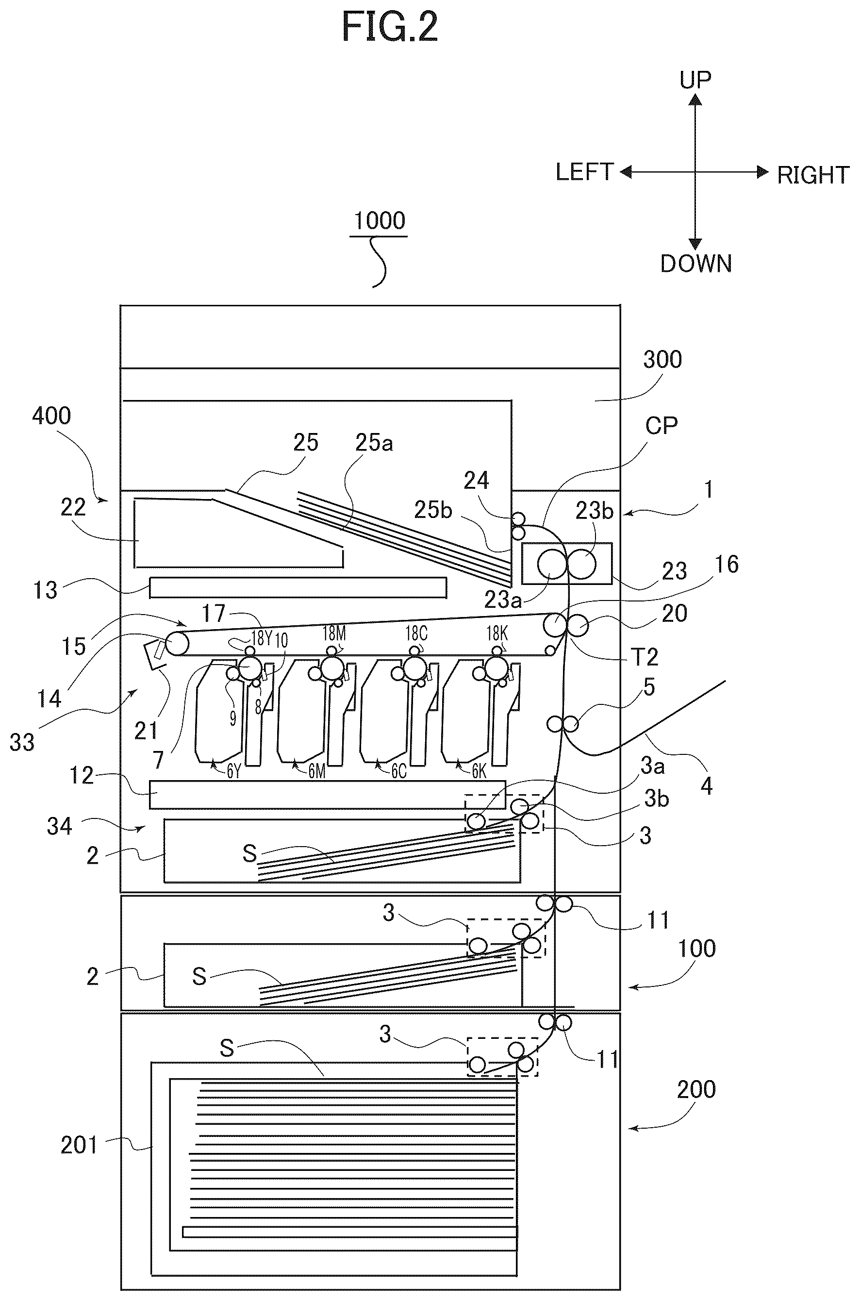 Patent US12353158 Figure 2 – Image forming apparatus