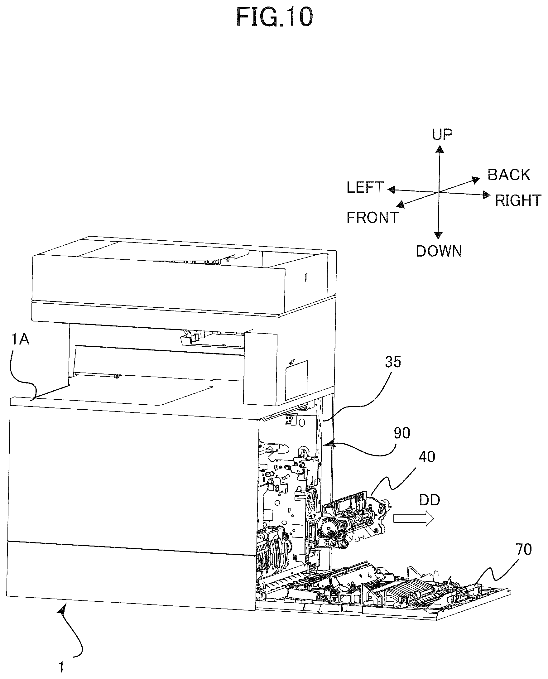 Patent US12353158 Figure 10 – Image forming apparatus