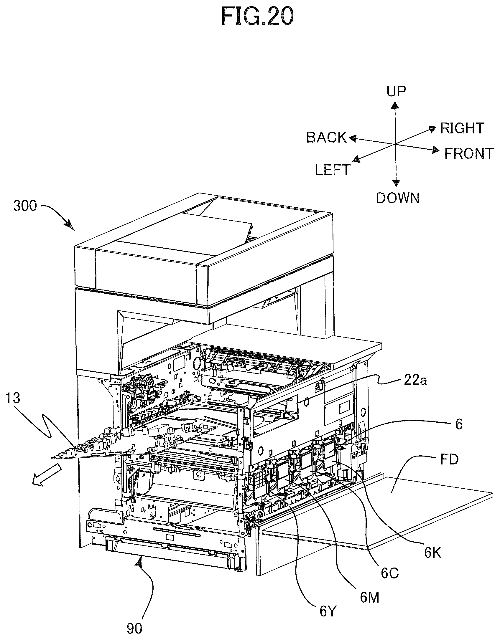 Patent US12353158 Figure 20 – Image forming apparatus