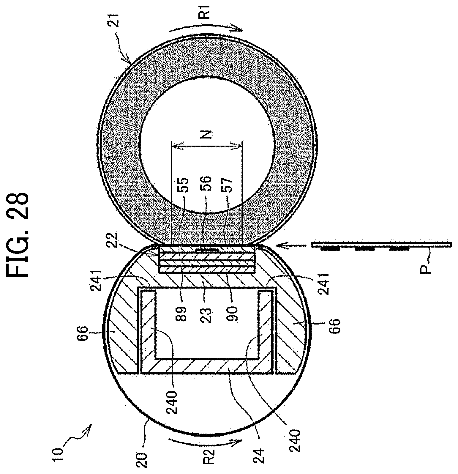 Patent US12353159 Figure 19 – Fixing device and image forming apparatus