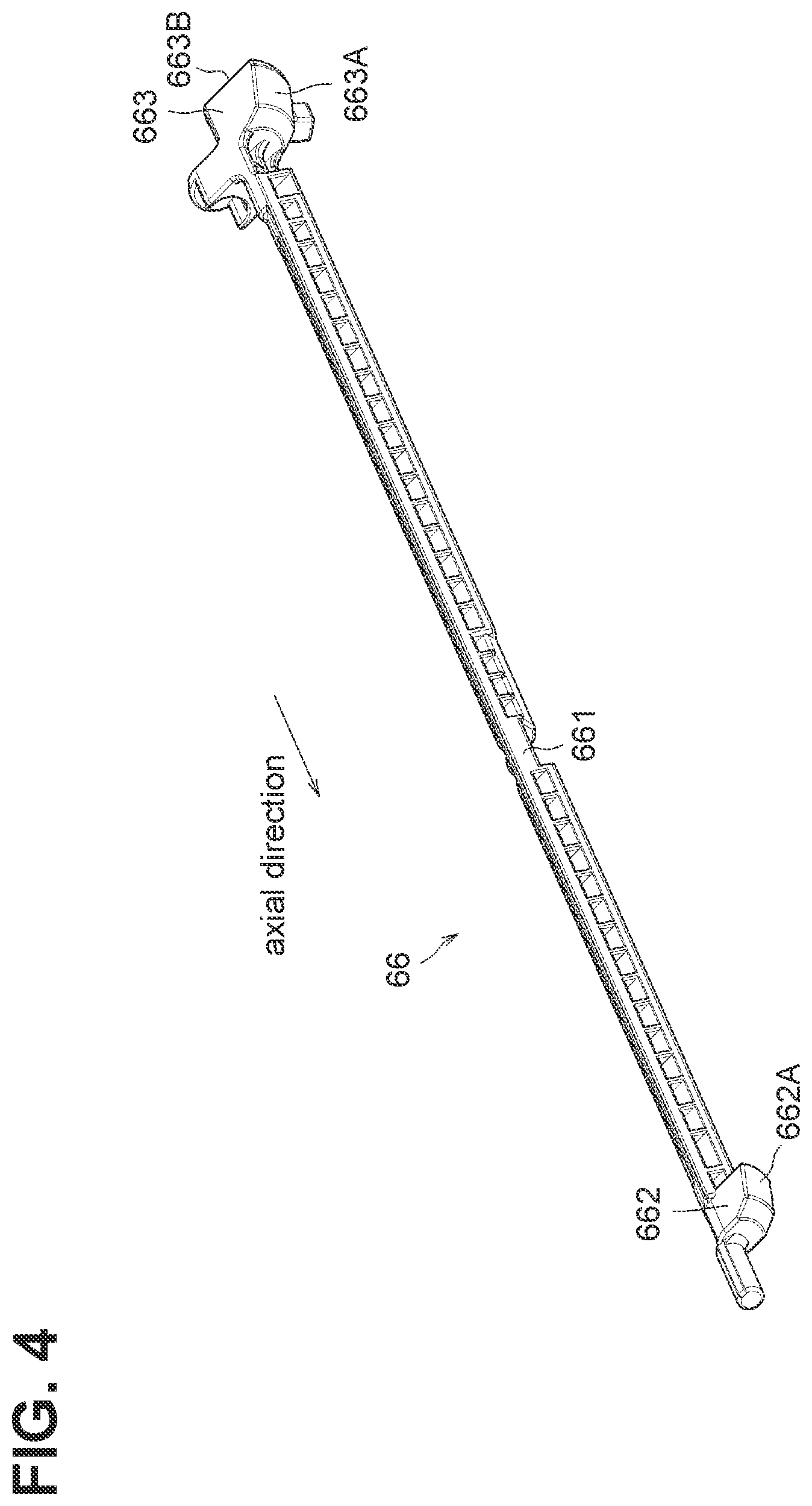 Patent US12353162 Figure 4 – Drum cartridge having separation shaft for moving developing frame away from photosensitive drum