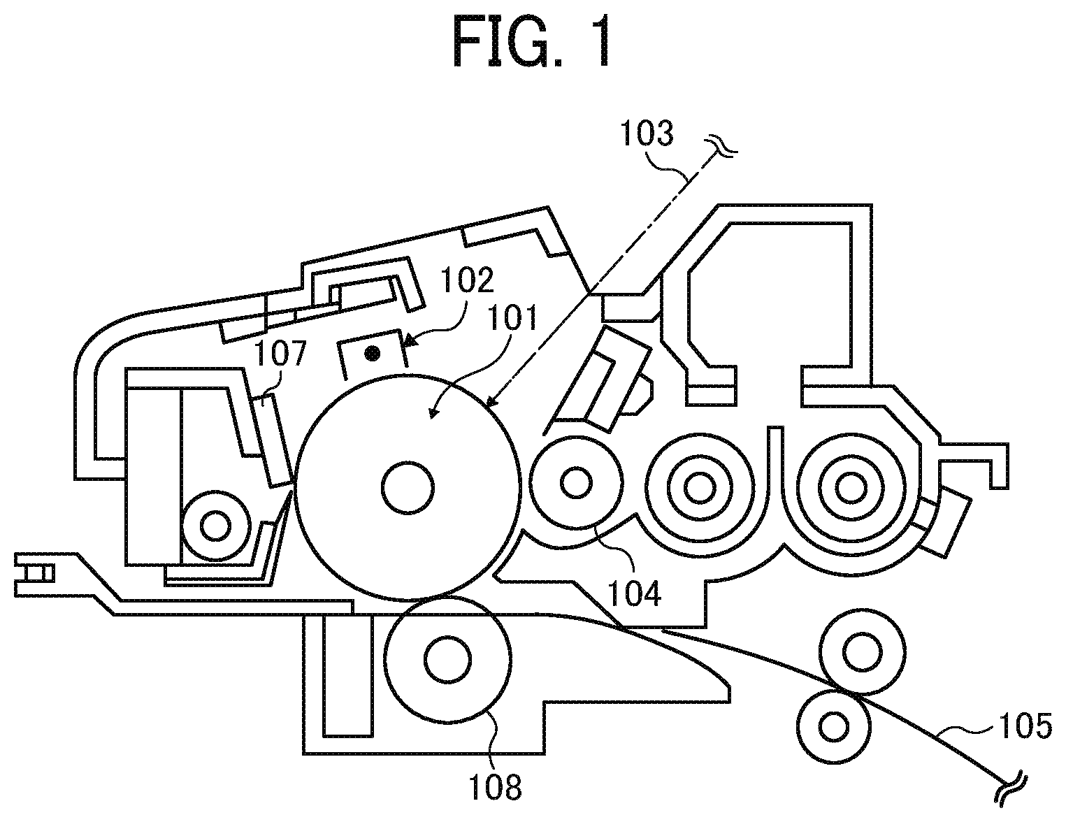Patent US12353166 Figure 1 – Toner, method for manufacturing the toner, toner accommodating unit, image forming apparatus, and image forming method